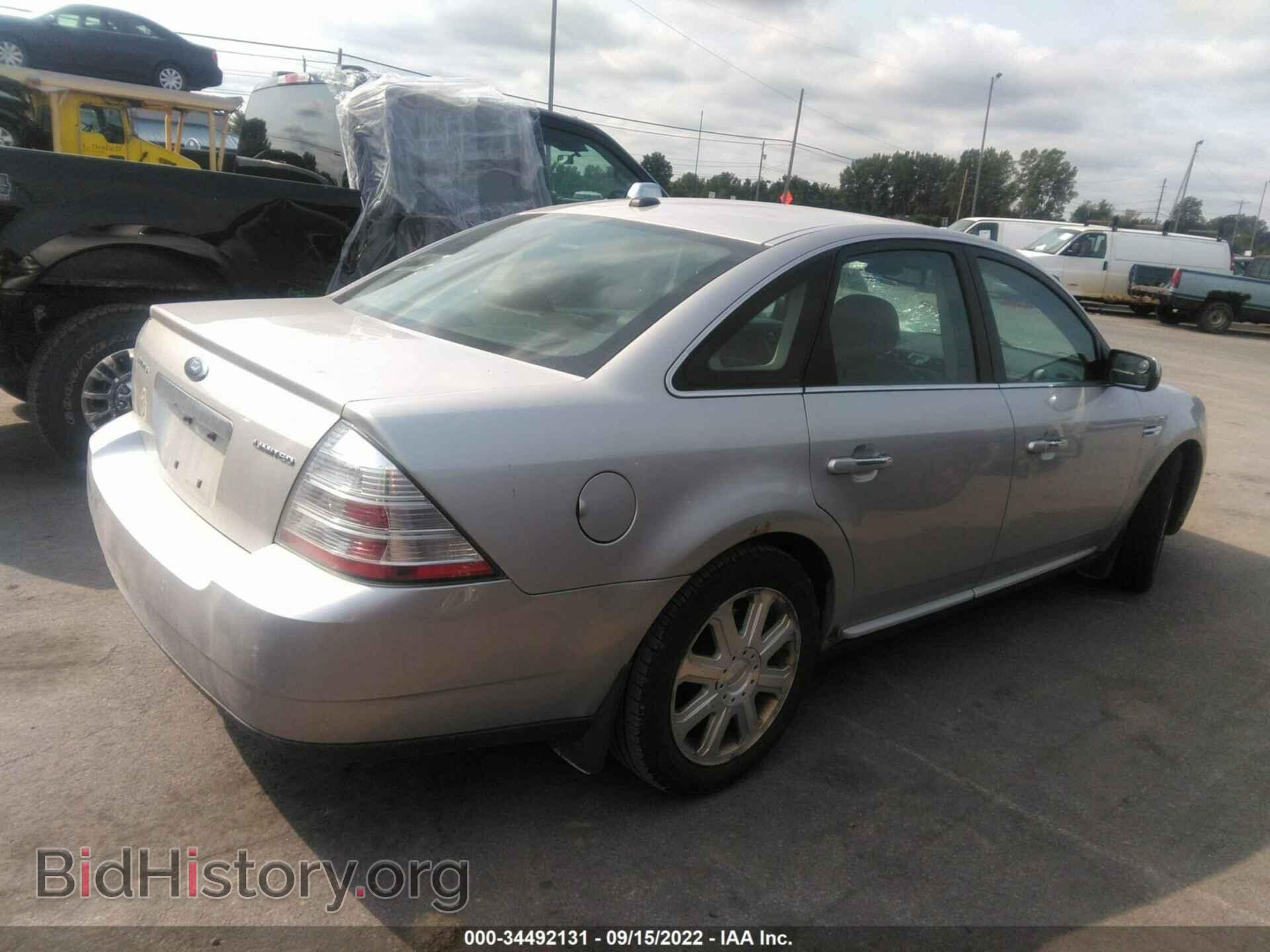 2008 FORD TAURUS - VIN: 1FAHP25W88G182417 - Фото 4