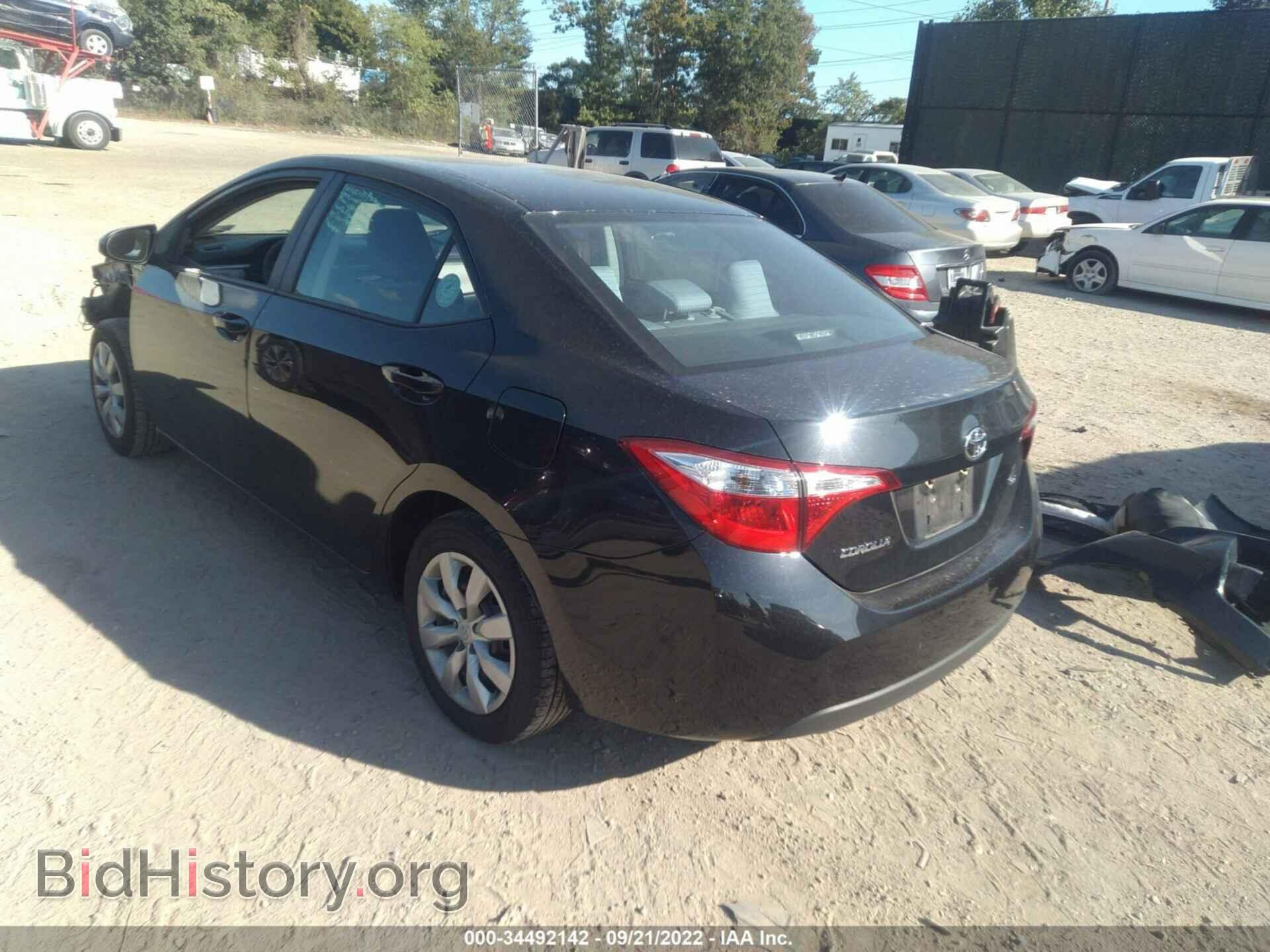 2015 TOYOTA COROLLA - VIN: 2T1BURHEXFC455812 - Фото 3