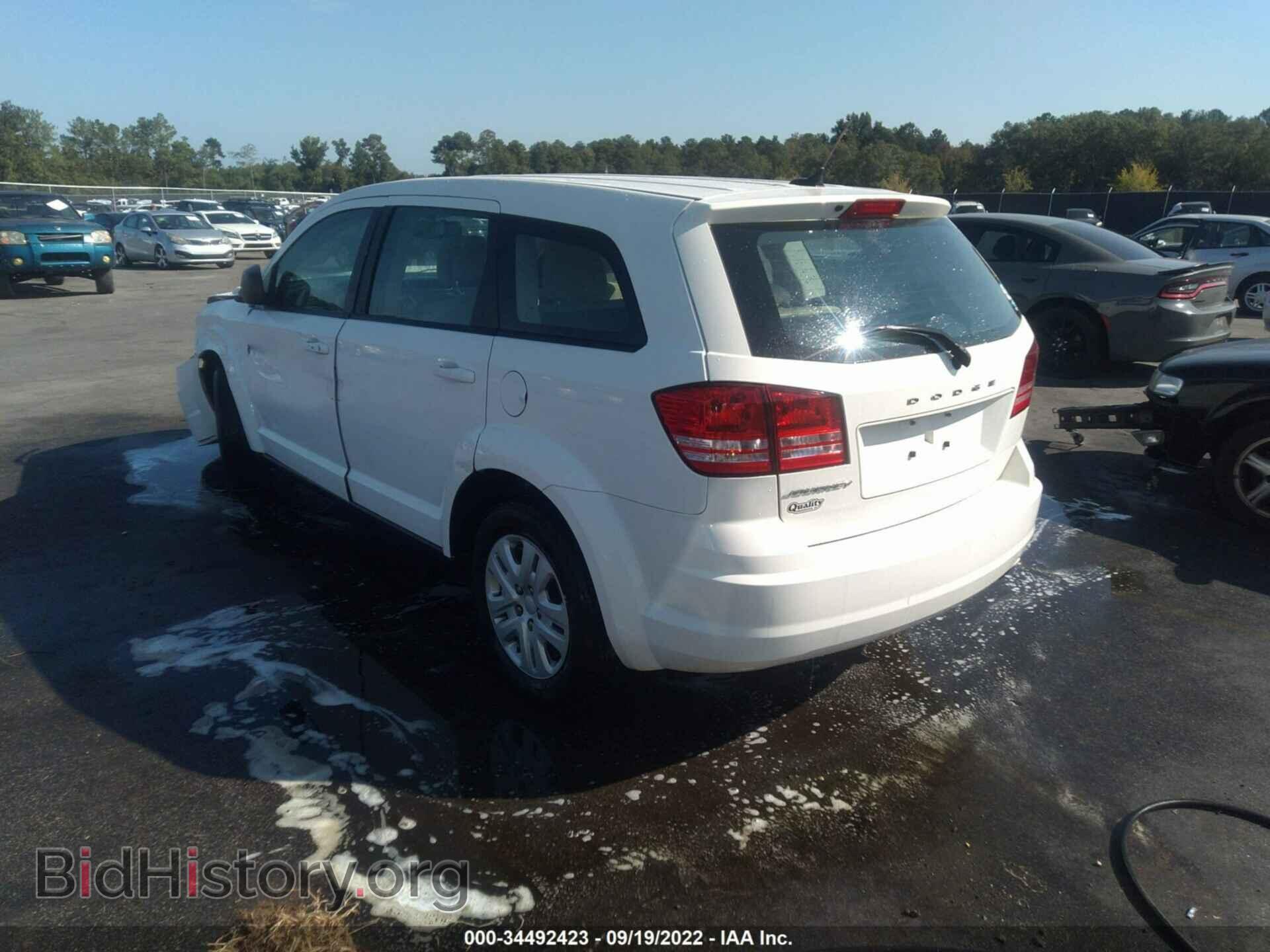 2015 DODGE JOURNEY - VIN: 3C4PDCAB2FT720450 - Фото 3