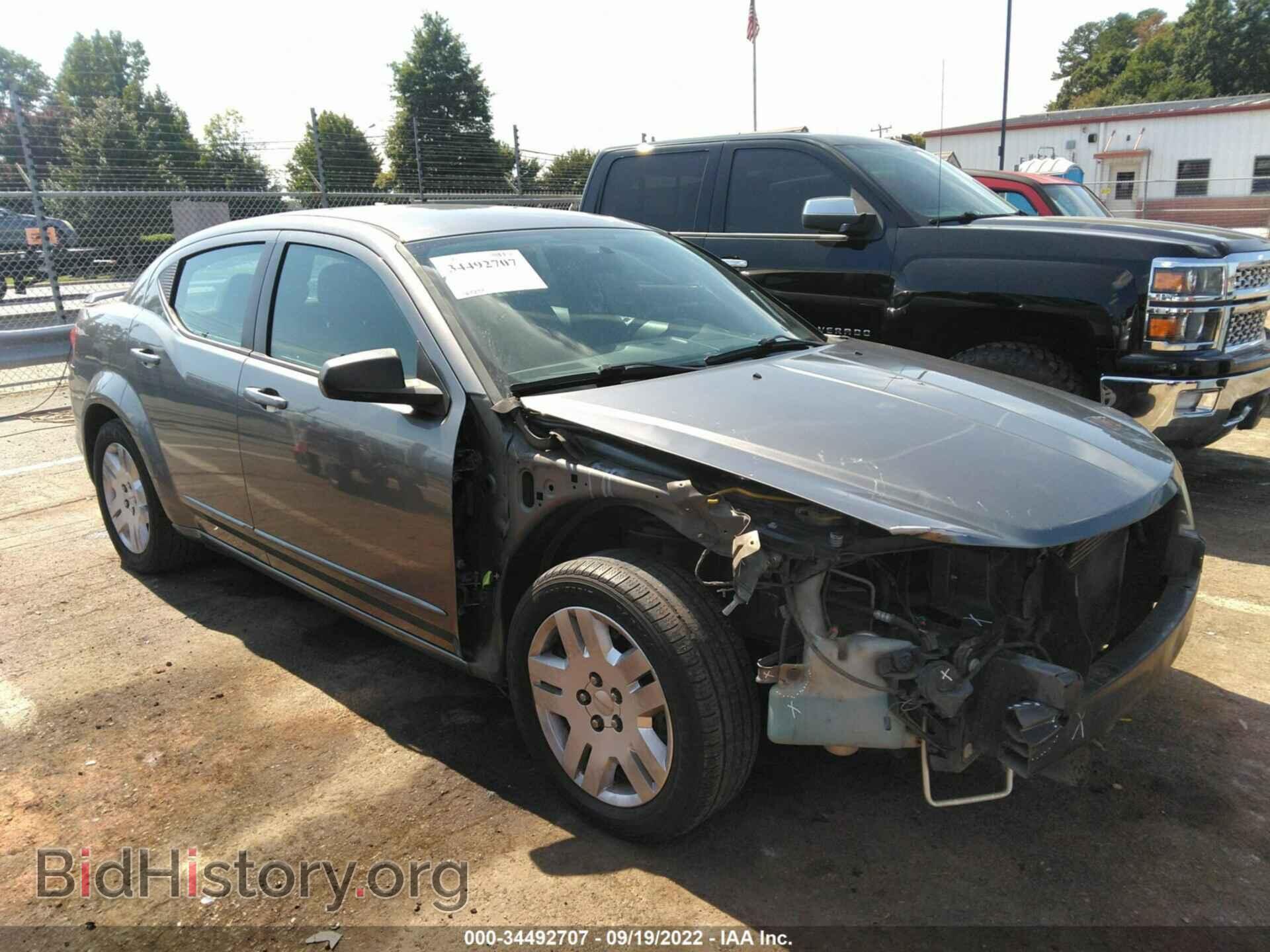 Photo 1C3CDZAG3CN258820 - DODGE AVENGER 2012