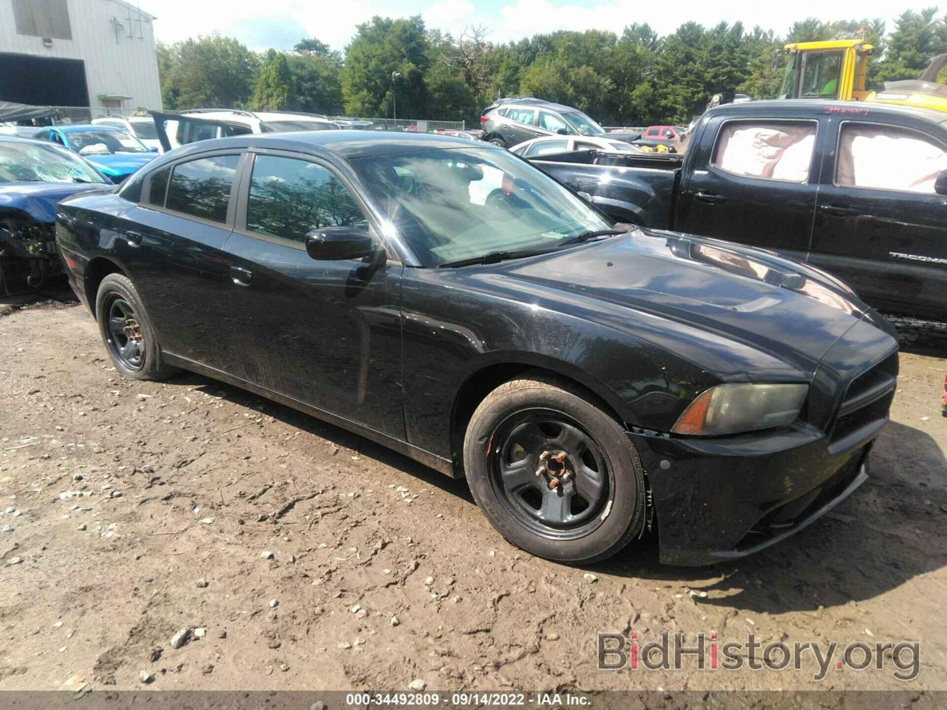 Photo 2C3CDXAT5DH709242 - DODGE CHARGER 2013