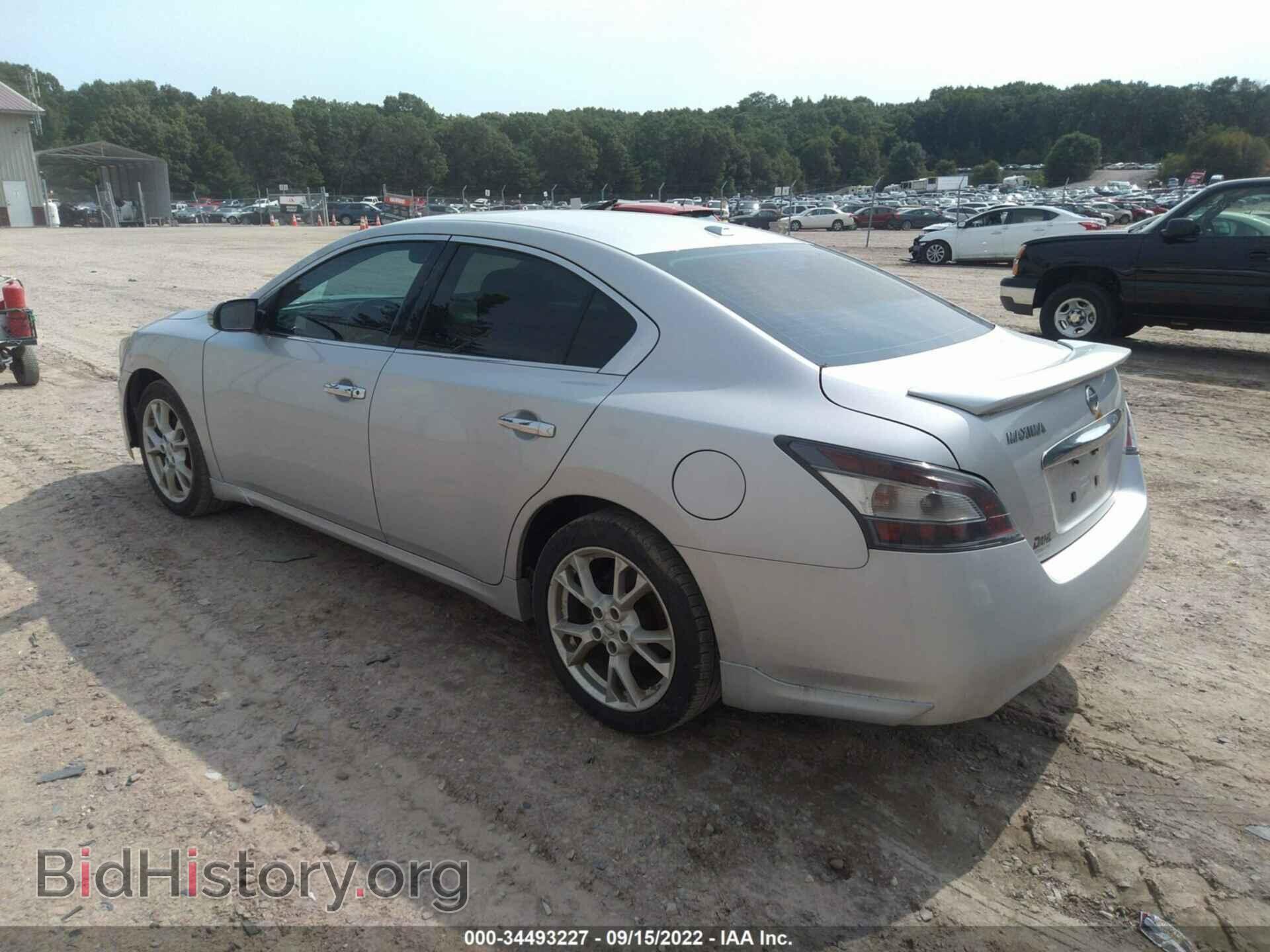 2013 NISSAN MAXIMA - VIN: 1N4AA5AP9DC821912 - Фото 3