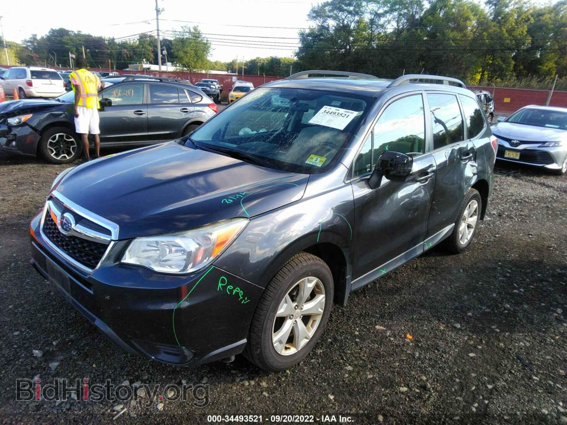 2014 SUBARU FORESTER - VIN: JF2SJAEC8EH545436 - Фото 2