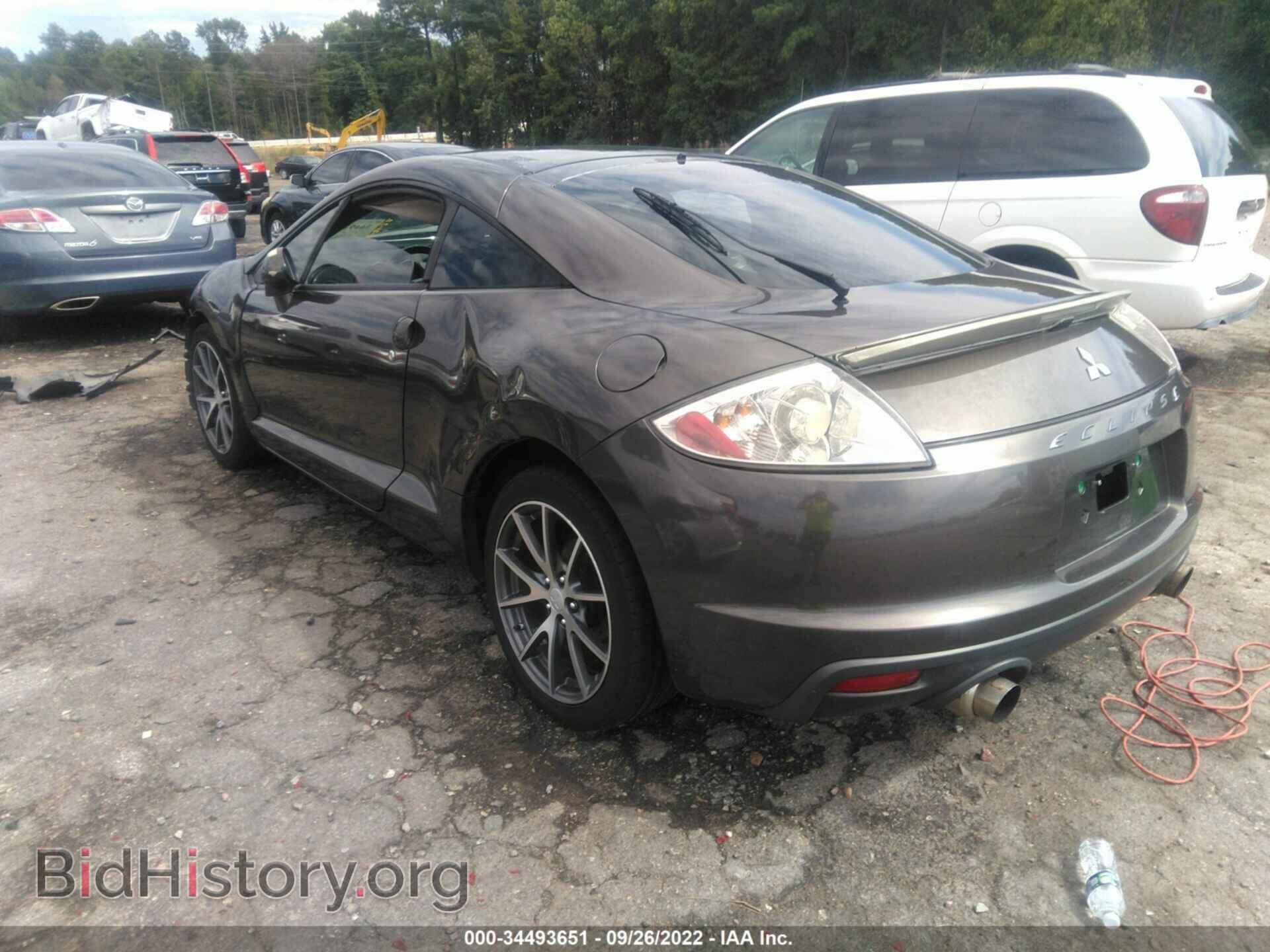 2012 MITSUBISHI ECLIPSE - VIN: 4A31K5DF4CE003773 - Фото 3