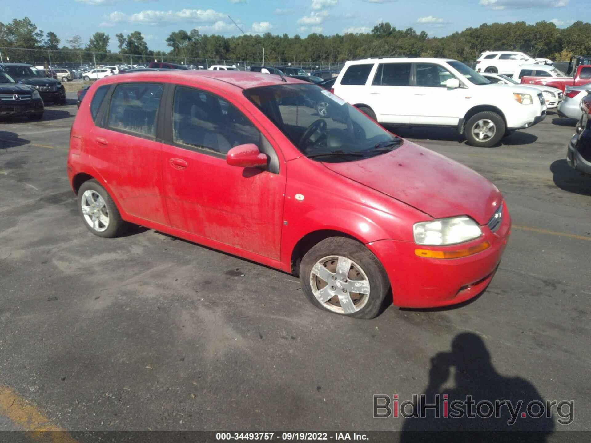 Photo KL1TD66608B239779 - CHEVROLET AVEO 2008