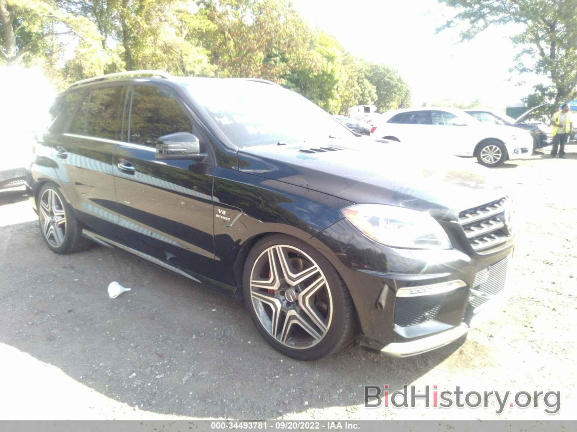 Photo 4JGDA7EB6CA048937 - MERCEDES-BENZ M-CLASS 2012