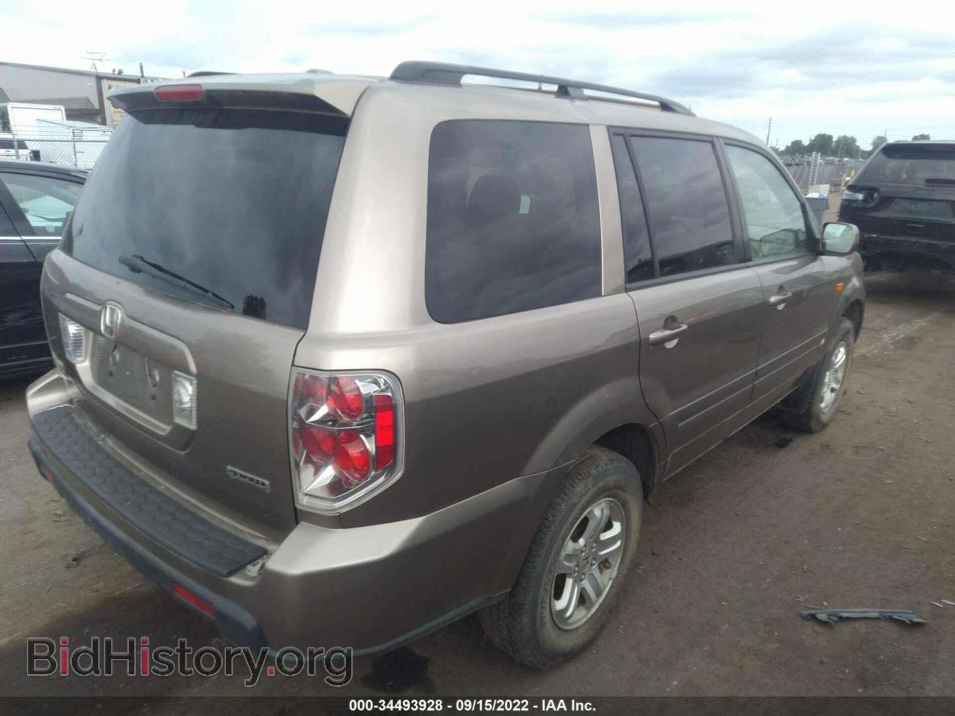 2008 HONDA PILOT - VIN: 5FNYF18248B033352 - Фото 4