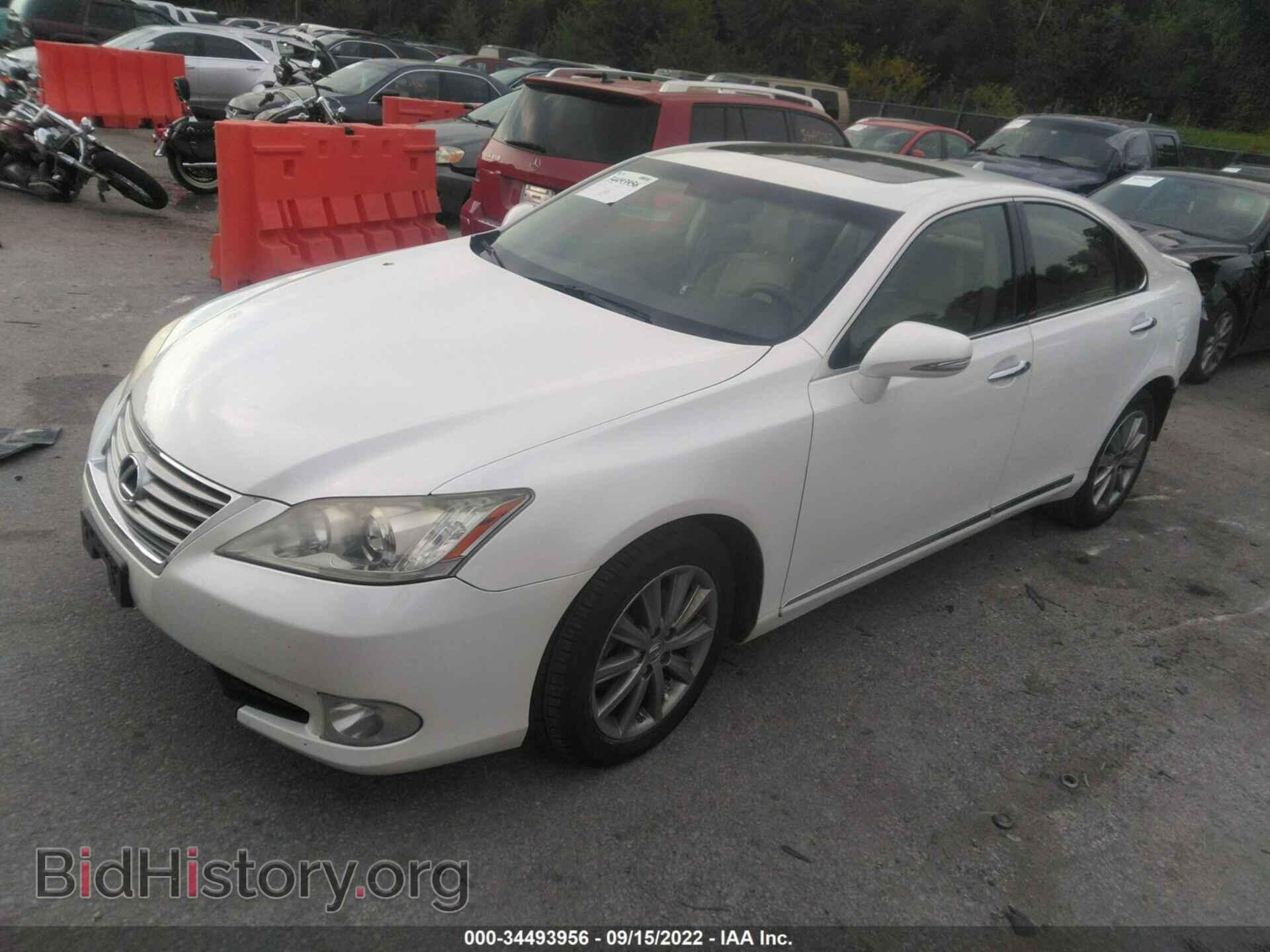 2012 LEXUS ES 350 - VIN: JTHBK1EG4C2486544 - Фото 2
