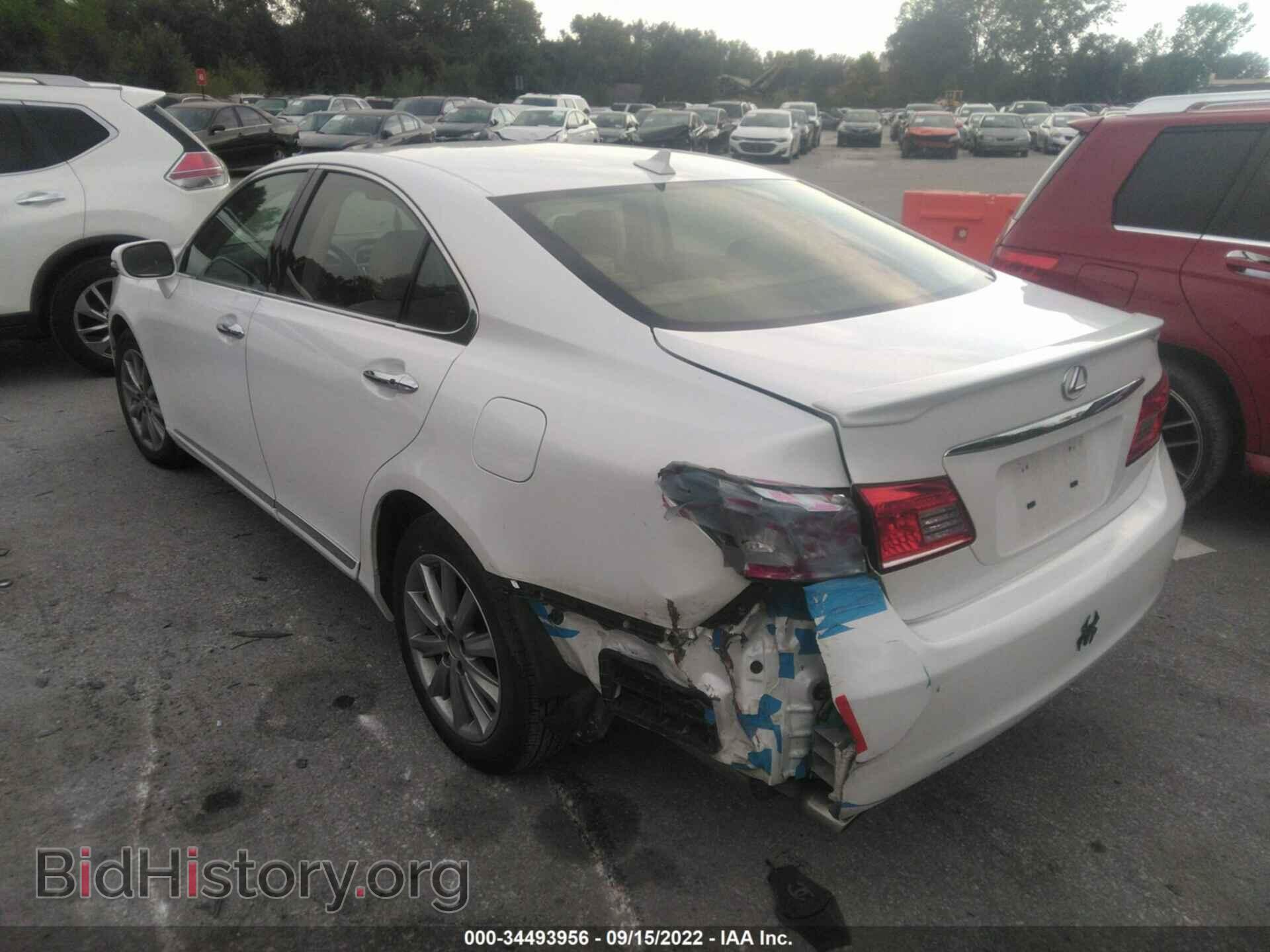 2012 LEXUS ES 350 - VIN: JTHBK1EG4C2486544 - Фото 3