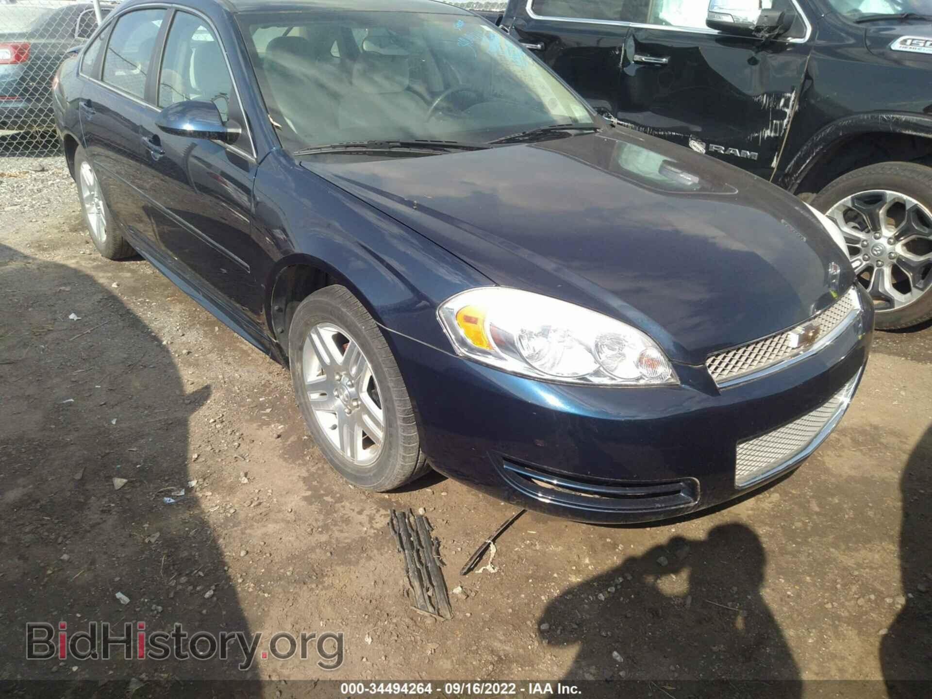 Фотография 2G1WB5E36C1303919 - CHEVROLET IMPALA 2012