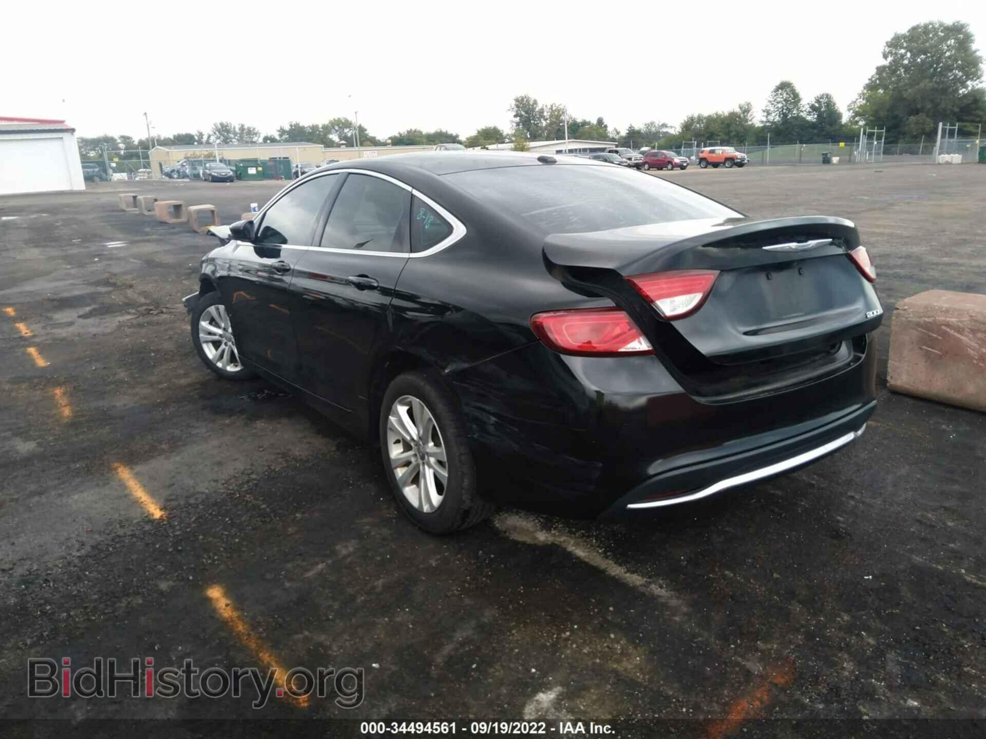 2015 CHRYSLER 200 - VIN: 1C3CCCAB8FN744242 - Фото 3