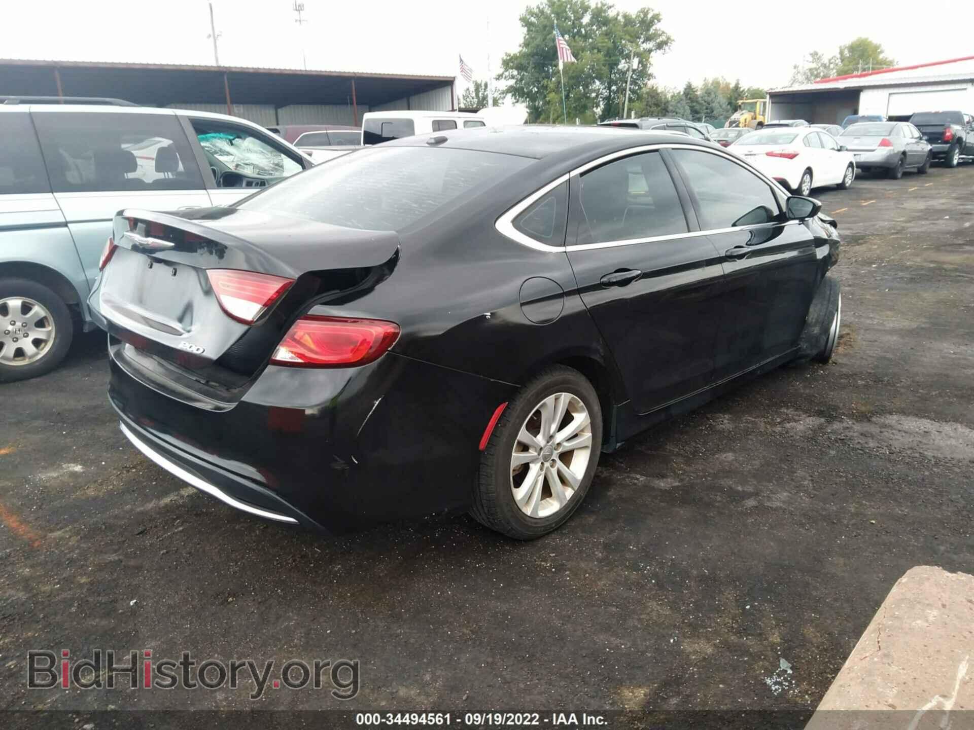 2015 CHRYSLER 200 - VIN: 1C3CCCAB8FN744242 - Фото 4