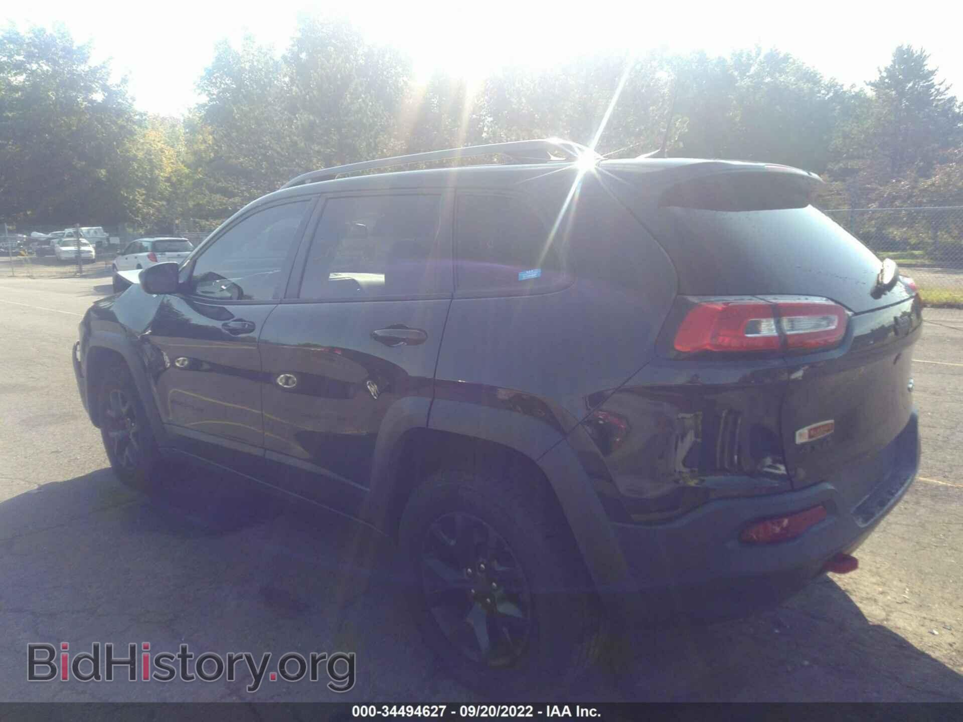 2016 JEEP CHEROKEE - VIN: 1C4PJMBB7GW334311 - Фото 3