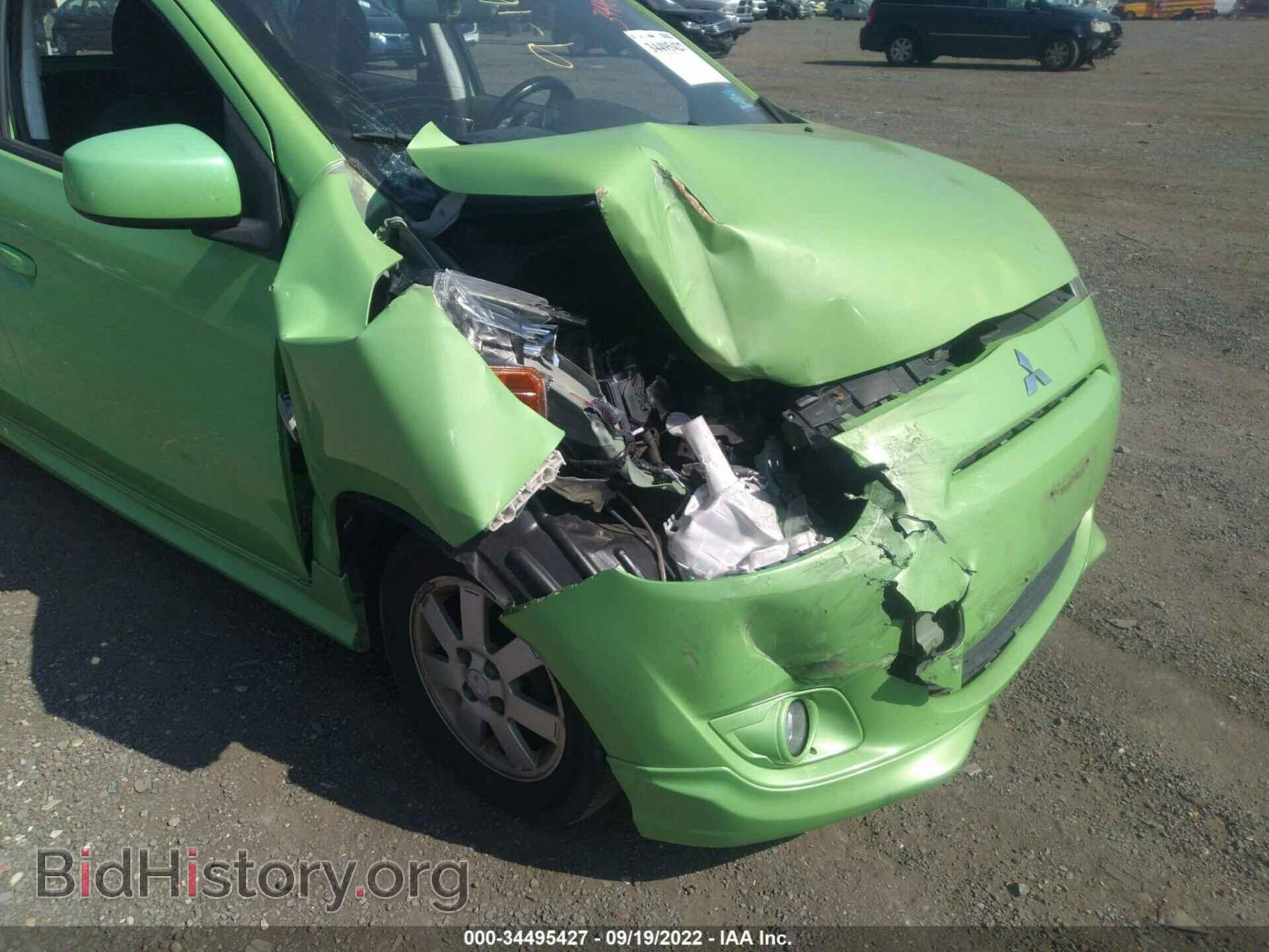 2014 MITSUBISHI MIRAGE - VIN: ML32A4HJ3EH003299 - Фото 6