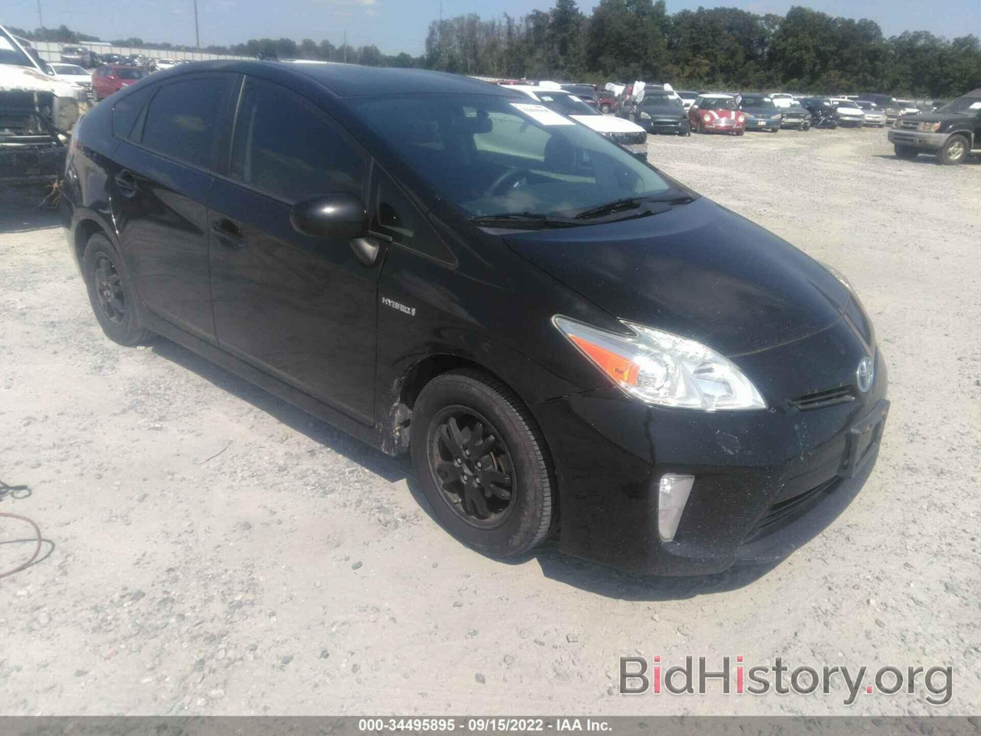 Photo JTDKN3DU2C1546158 - TOYOTA PRIUS 2012