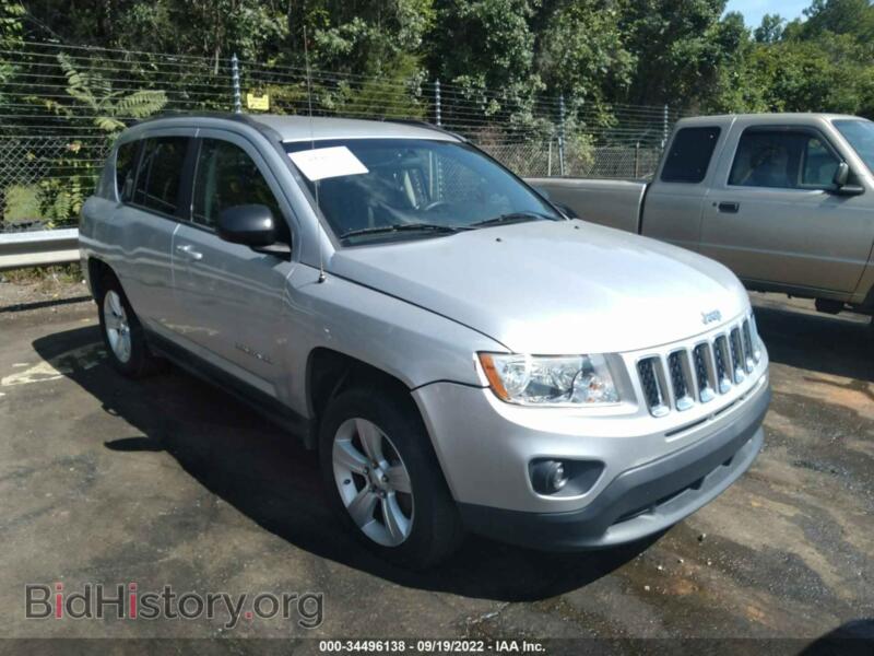2012 Jeep COMPASS Sport (VIN 1C4NJCBA6CD724136) — photo 1 of 11, IAAI, damage: left side