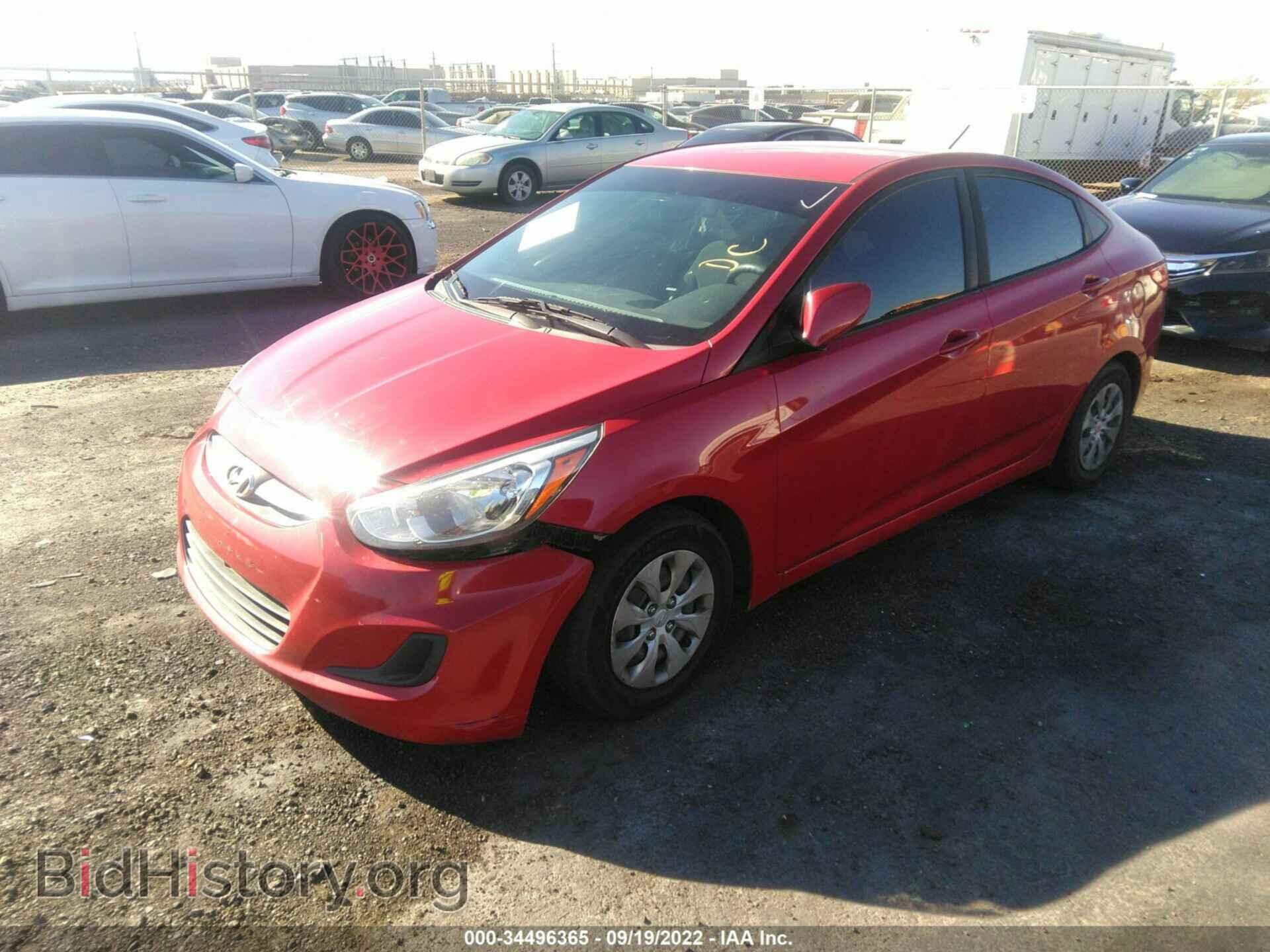 2016 HYUNDAI ACCENT - VIN: KMHCT4AE5GU076172 - Фото 2