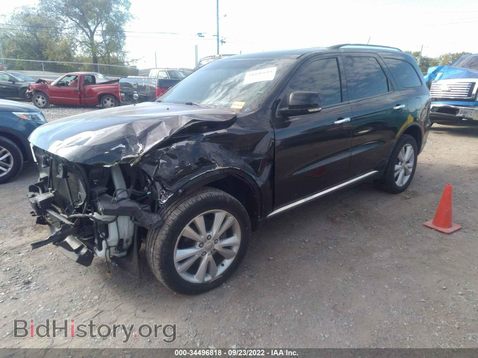 2013 DODGE DURANGO - VIN: 1C4RDHDG0DC553933 - Фото 2