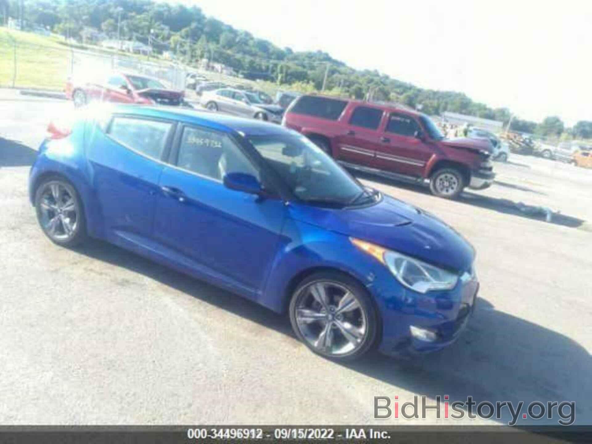 Photo KMHTC6AD1CU028035 - HYUNDAI VELOSTER 2012