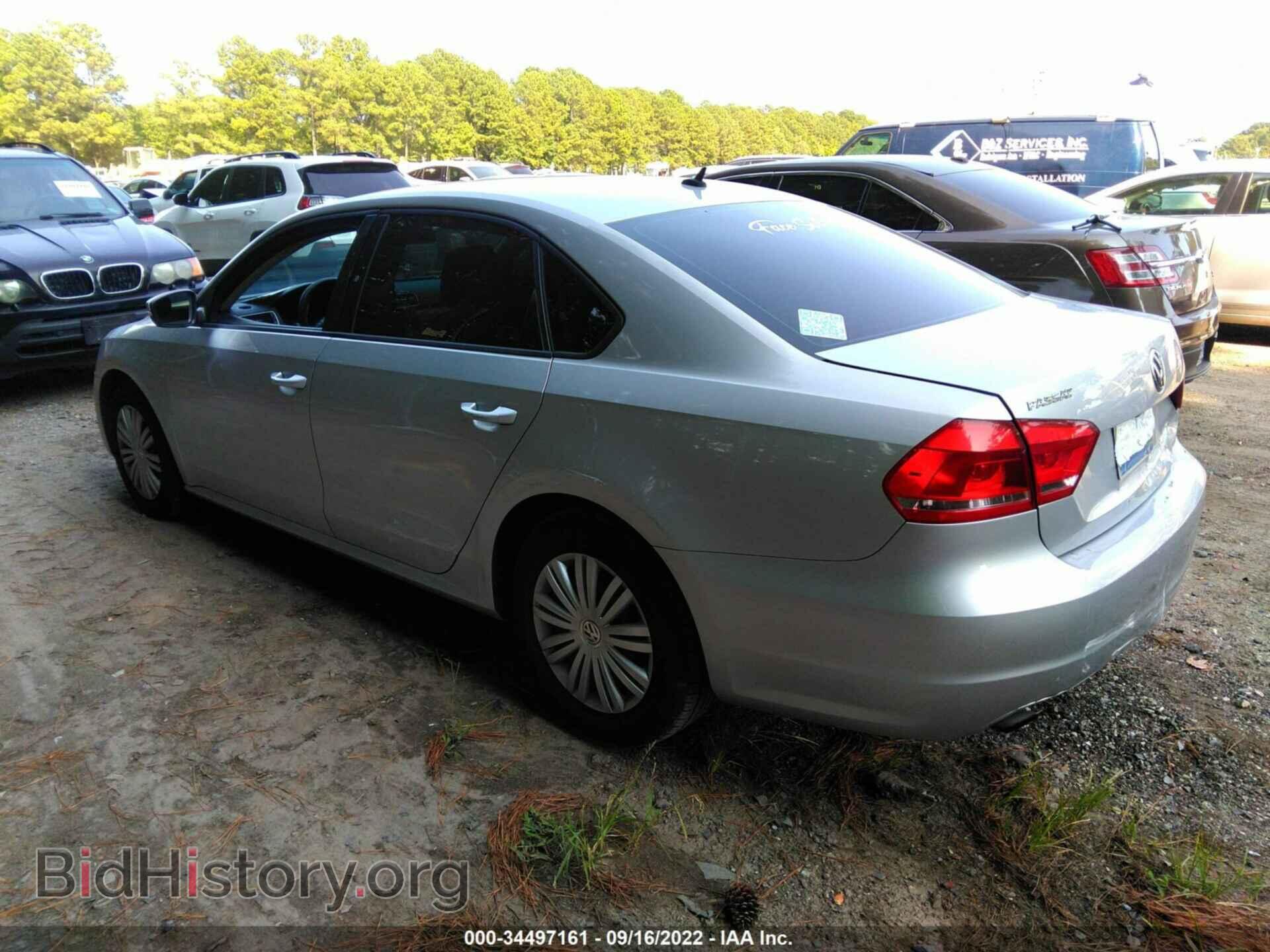 2014 VOLKSWAGEN PASSAT - VIN: 1VWAH7A37EC006024 - Фото 3