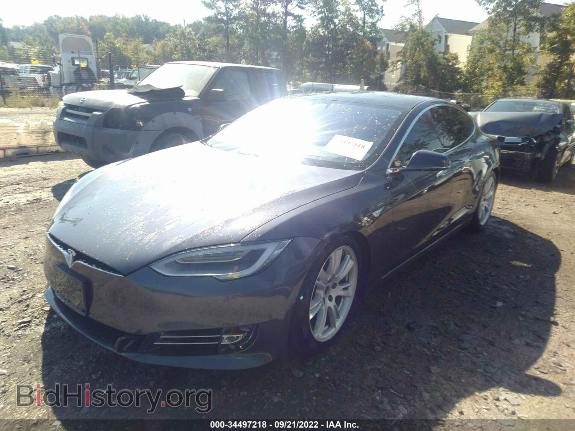 2020 TESLA MODEL S - VIN: 5YJSA1E25LF391416 - Фото 2