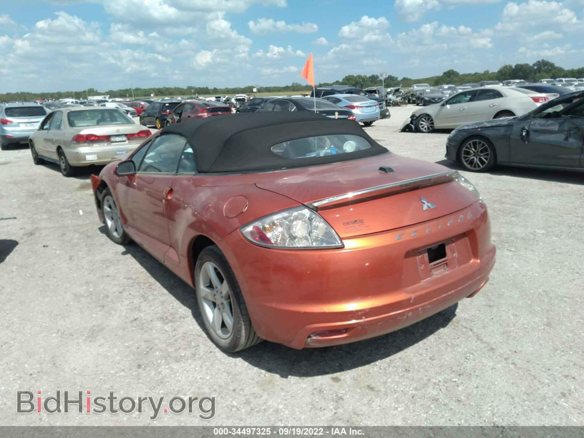 2009 MITSUBISHI ECLIPSE - VIN: 4A3AL25FX9E009404 - Фото 3