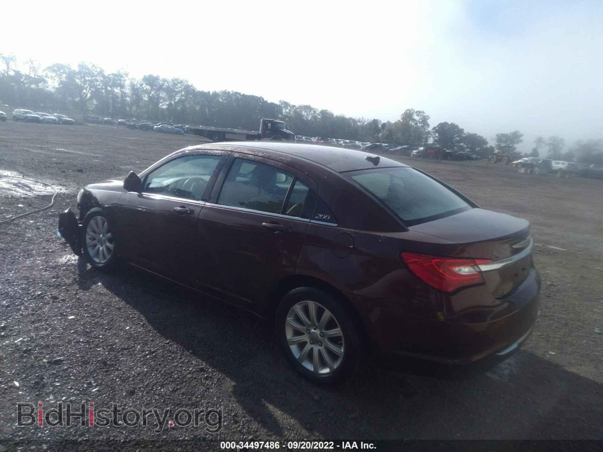 2012 CHRYSLER 200 - VIN: 1C3CCBBB0CN205716 - Фото 3