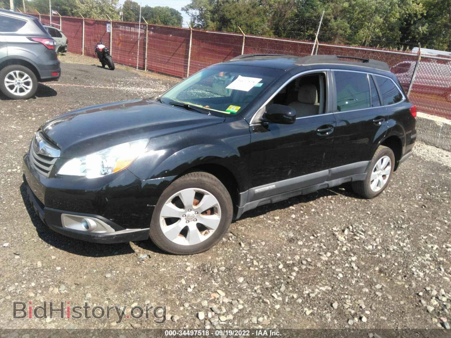 2011 SUBARU OUTBACK - VIN: 4S4BRBGC4B3311924 - Фото 2
