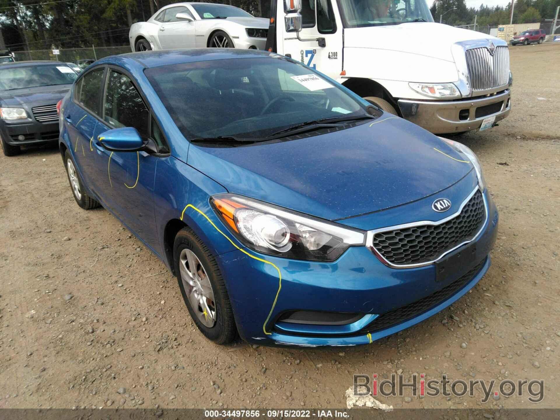 Photo KNAFK4A60E5055232 - KIA FORTE 2014