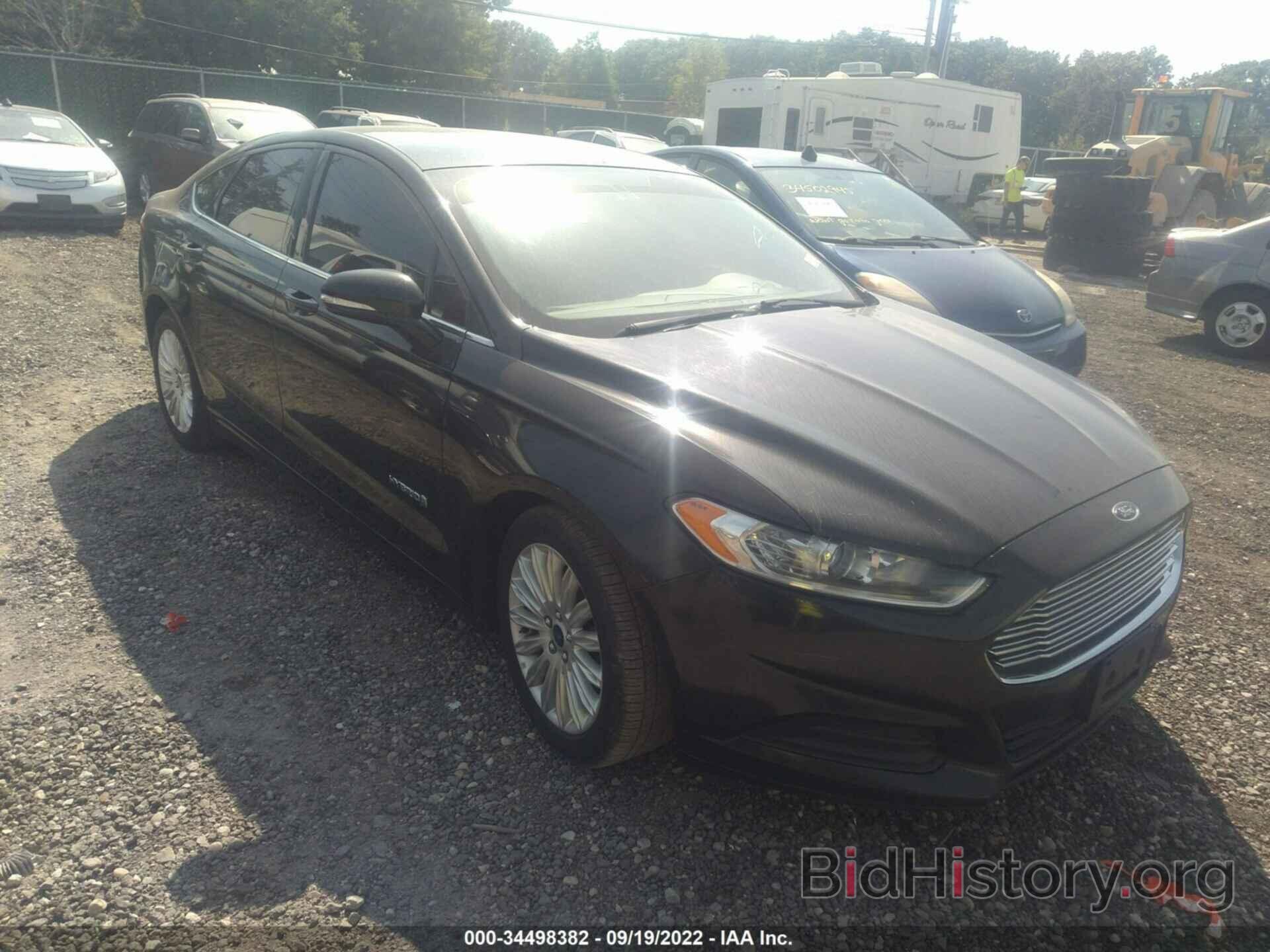 Photo 3FA6P0LU0ER300610 - FORD FUSION 2014