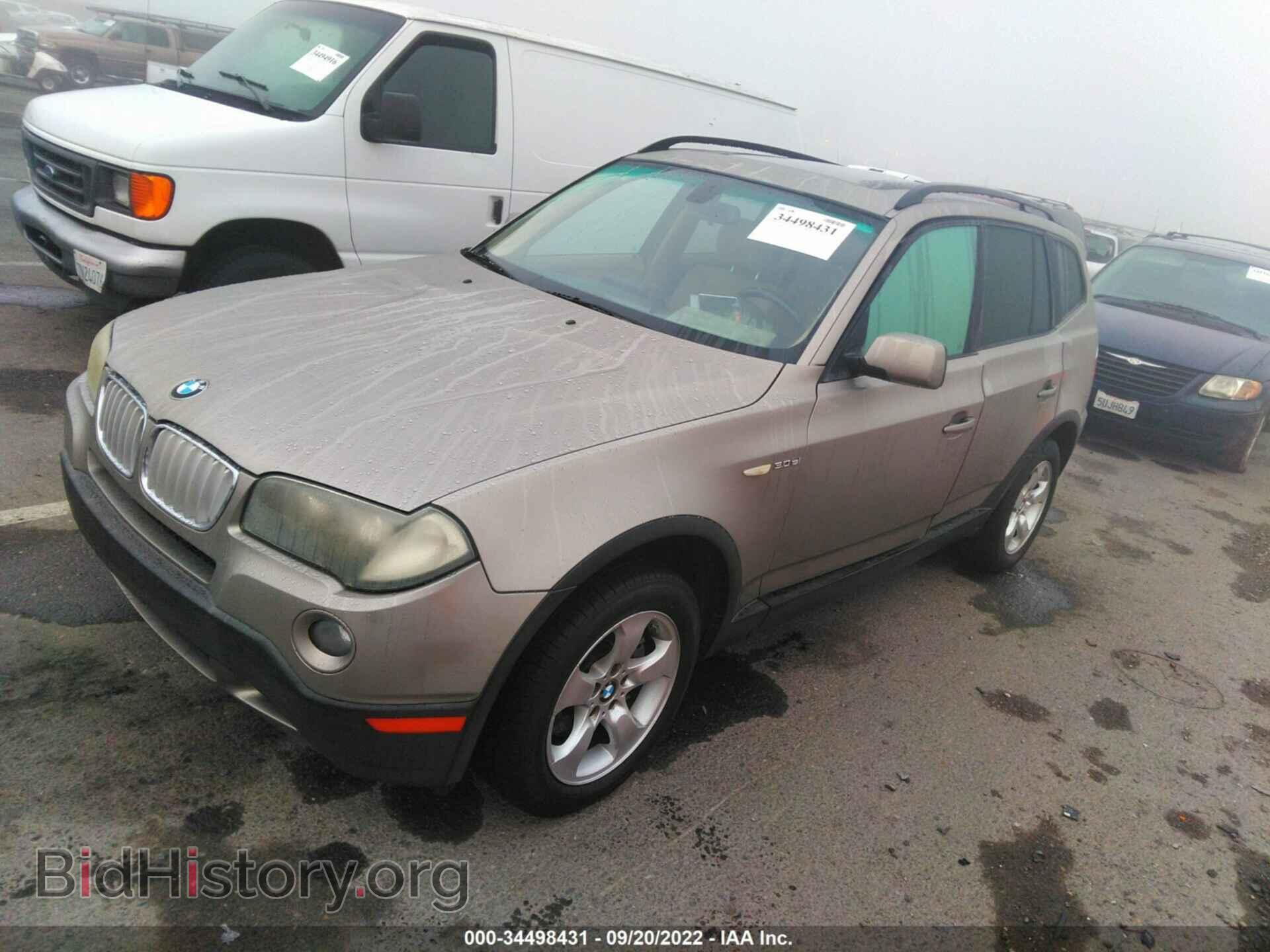 2007 BMW X3 - VIN: WBXPC93417WF29852 - Фото 2
