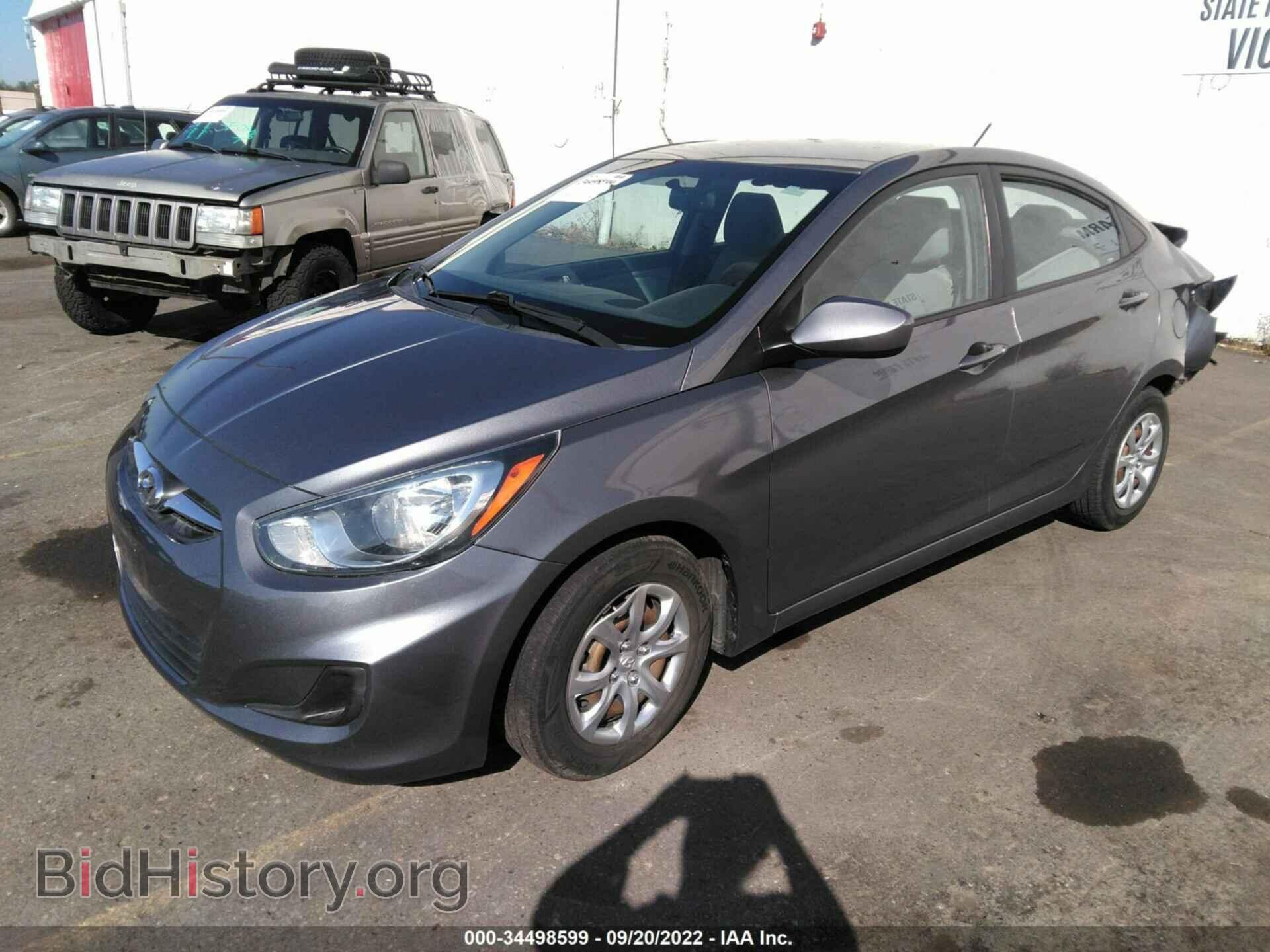 2013 HYUNDAI ACCENT - VIN: KMHCT4AE1DU584456 - Фото 2