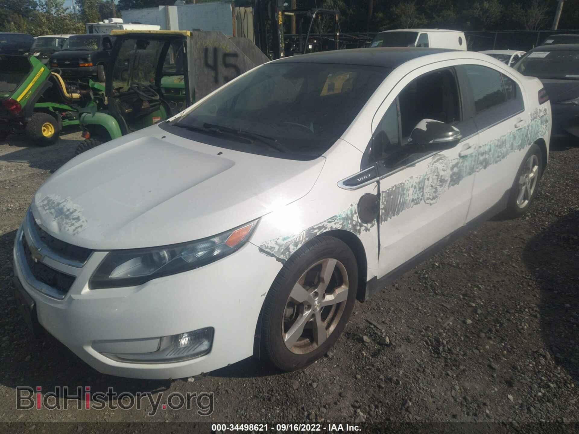 2012 CHEVROLET VOLT - VIN: 1G1RA6E49CU106309 - Фото 2