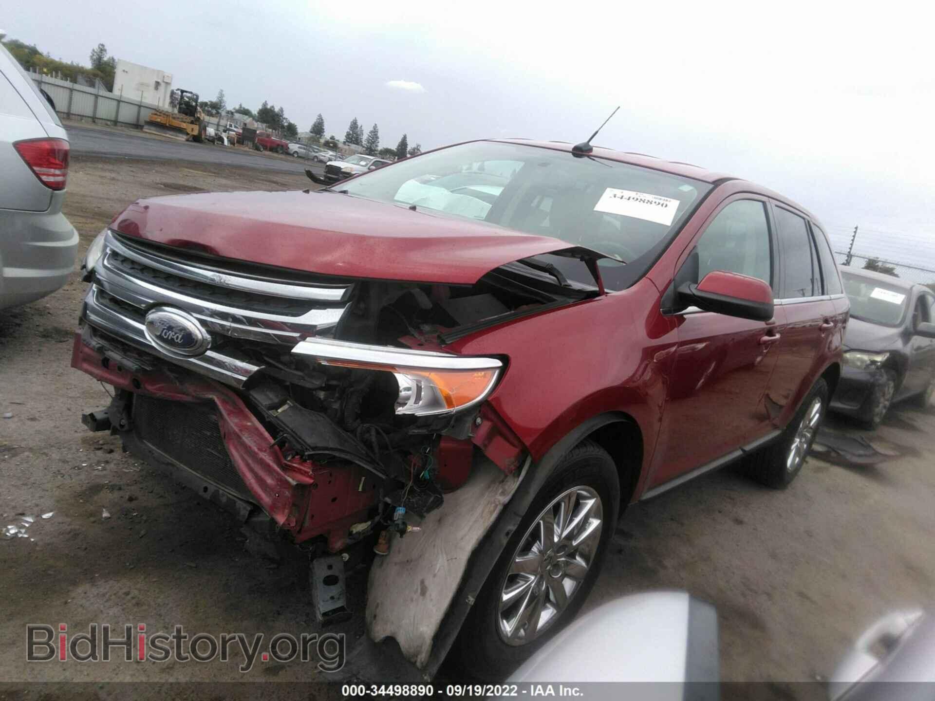 2014 FORD EDGE - VIN: 2FMDK3KC6EBA26107 - Фото 2