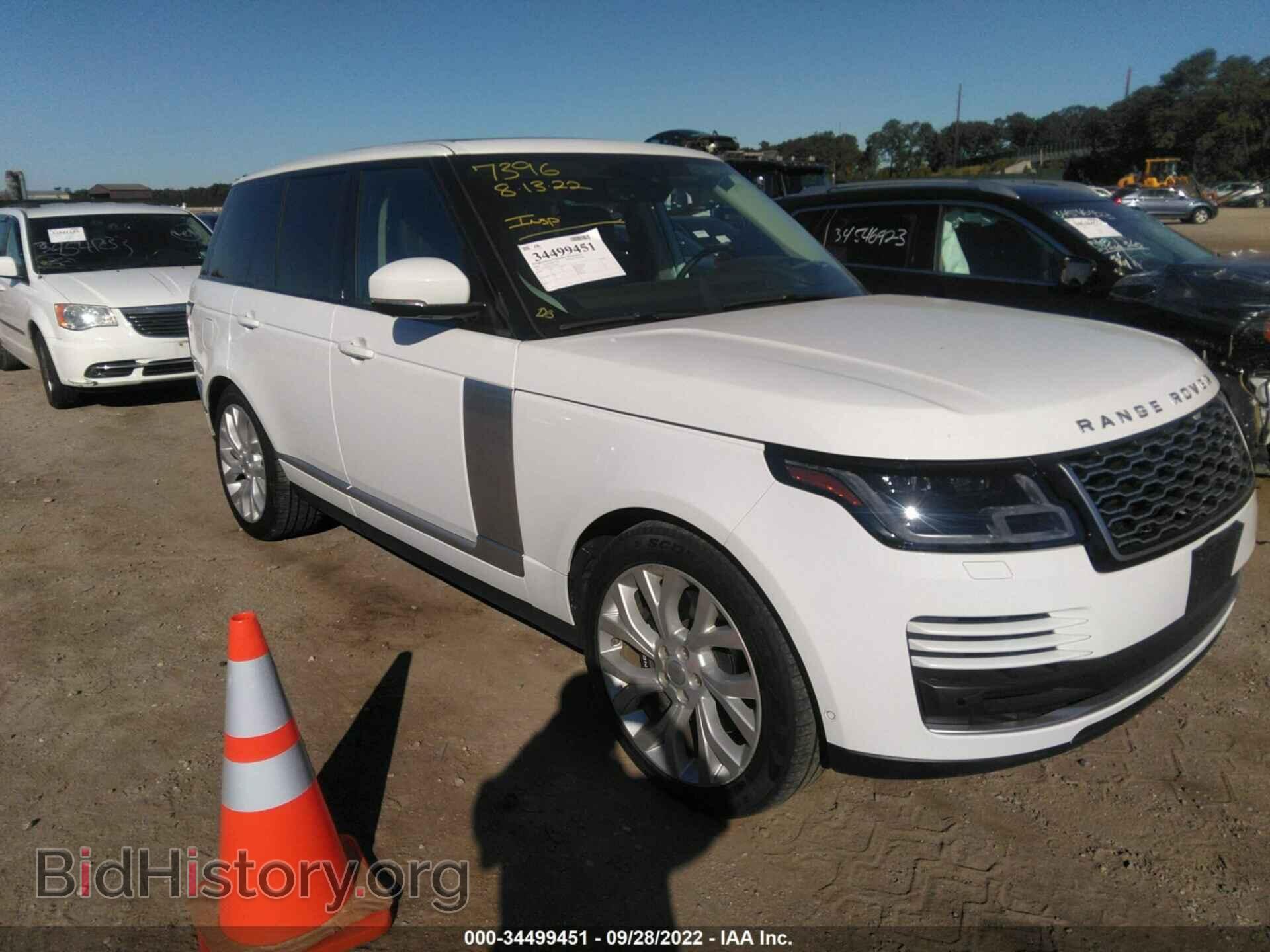 Photo SALGS2RU5LA409161 - LAND ROVER RANGE ROVER 2020