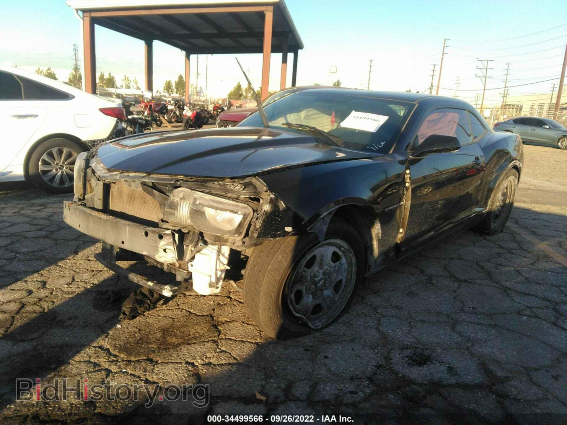 2013 CHEVROLET CAMARO - VIN: 2G1FA1E33D9220687 - Фото 2