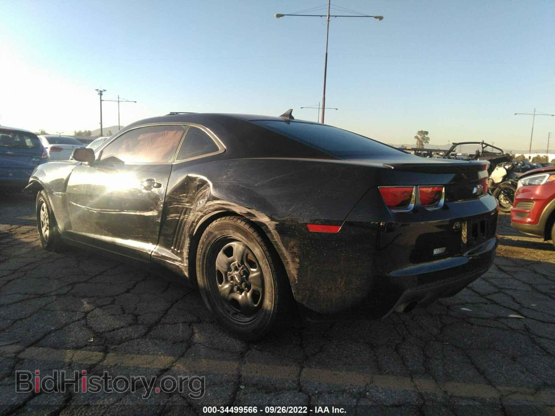 2013 CHEVROLET CAMARO - VIN: 2G1FA1E33D9220687 - Фото 3