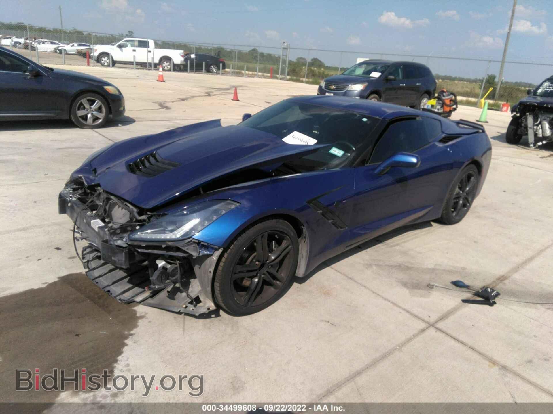 2017 CHEVROLET CORVETTE - VIN: 1G1YB2D77H5111491 - Фото 2