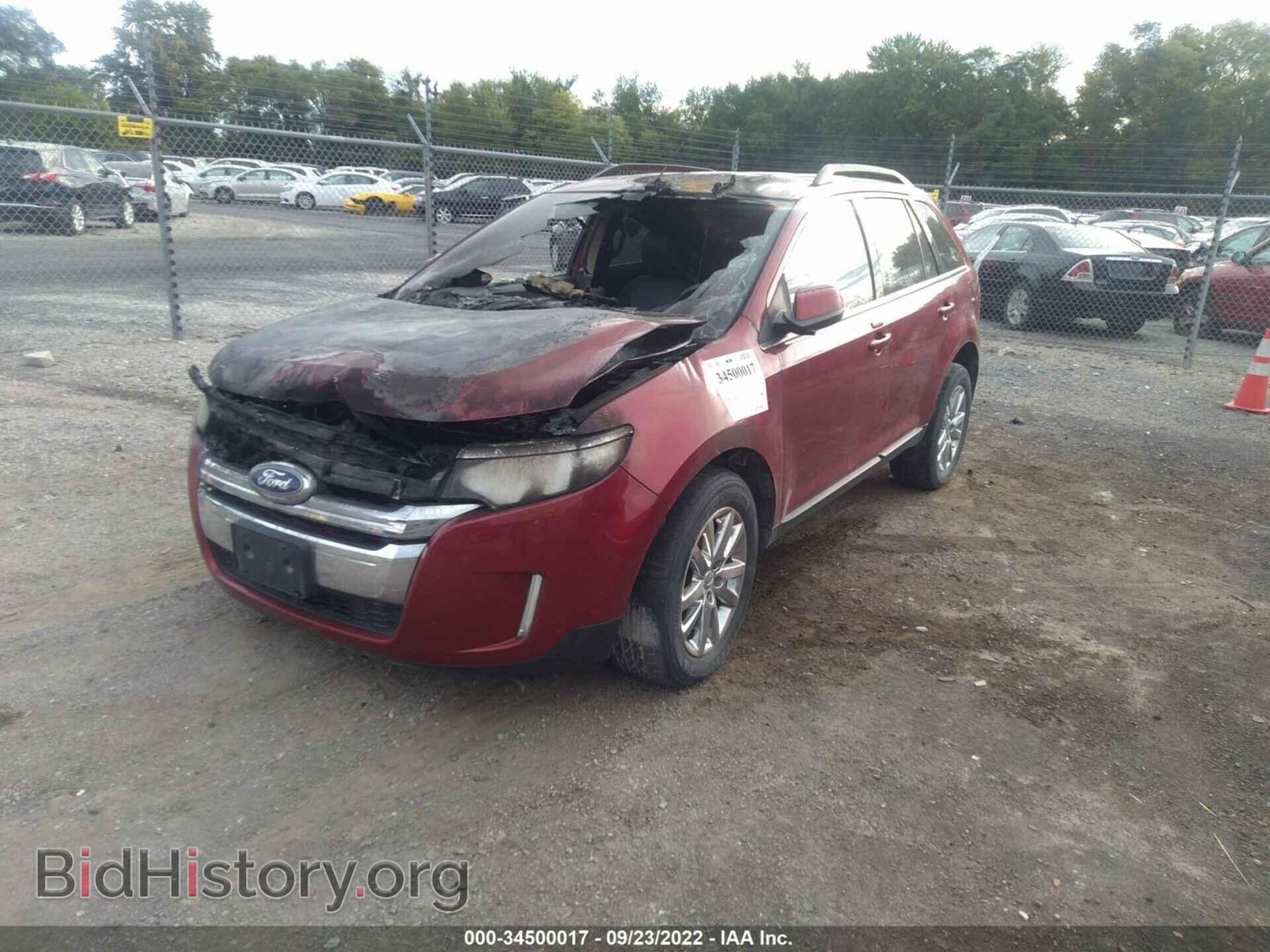 2014 FORD EDGE - VIN: 2FMDK4KC4EBA20750 - Фото 2