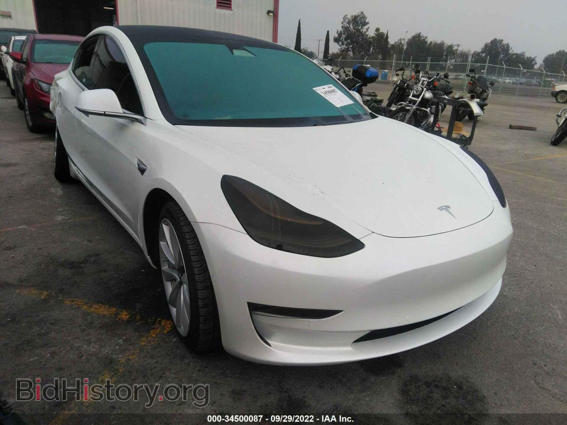 Photo 5YJ3E1EB5LF621674 - TESLA MODEL 3 2020