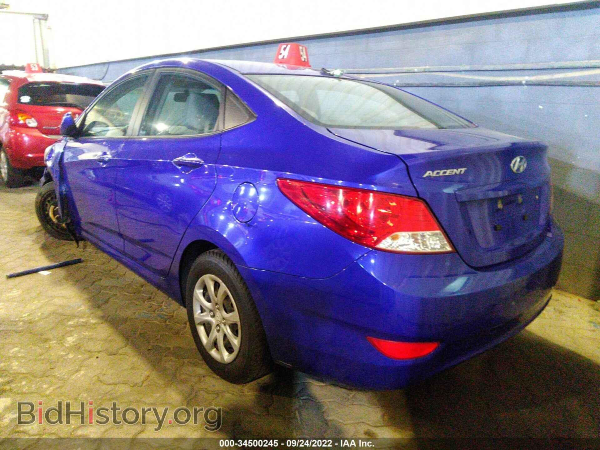 2012 HYUNDAI ACCENT - VIN: 00HCT4AE9CU188953 - Фото 3