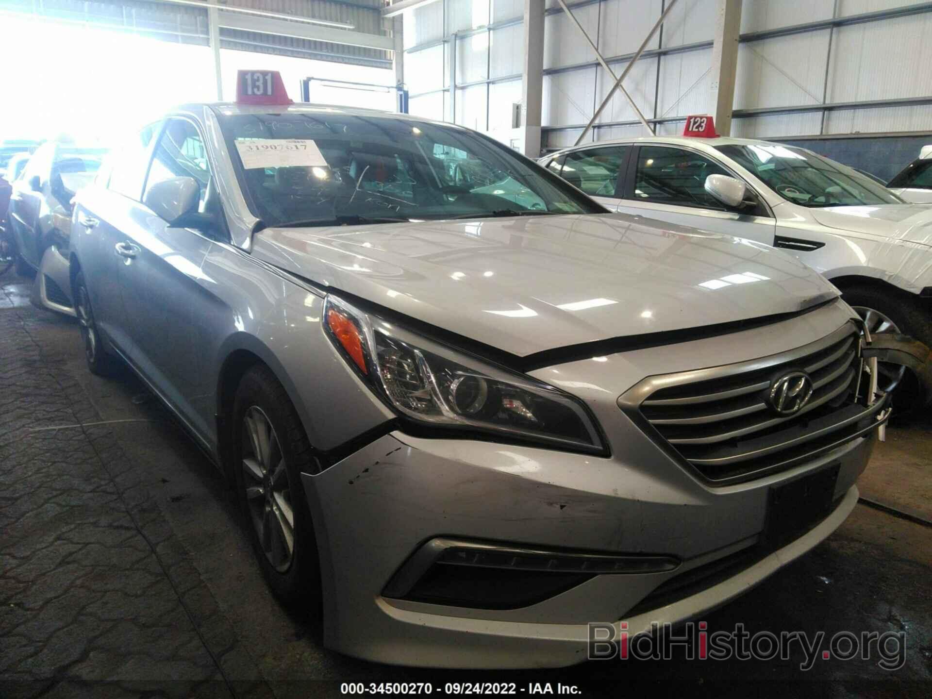 Photo 00PE24AF8FH059139 - HYUNDAI SONATA 2015