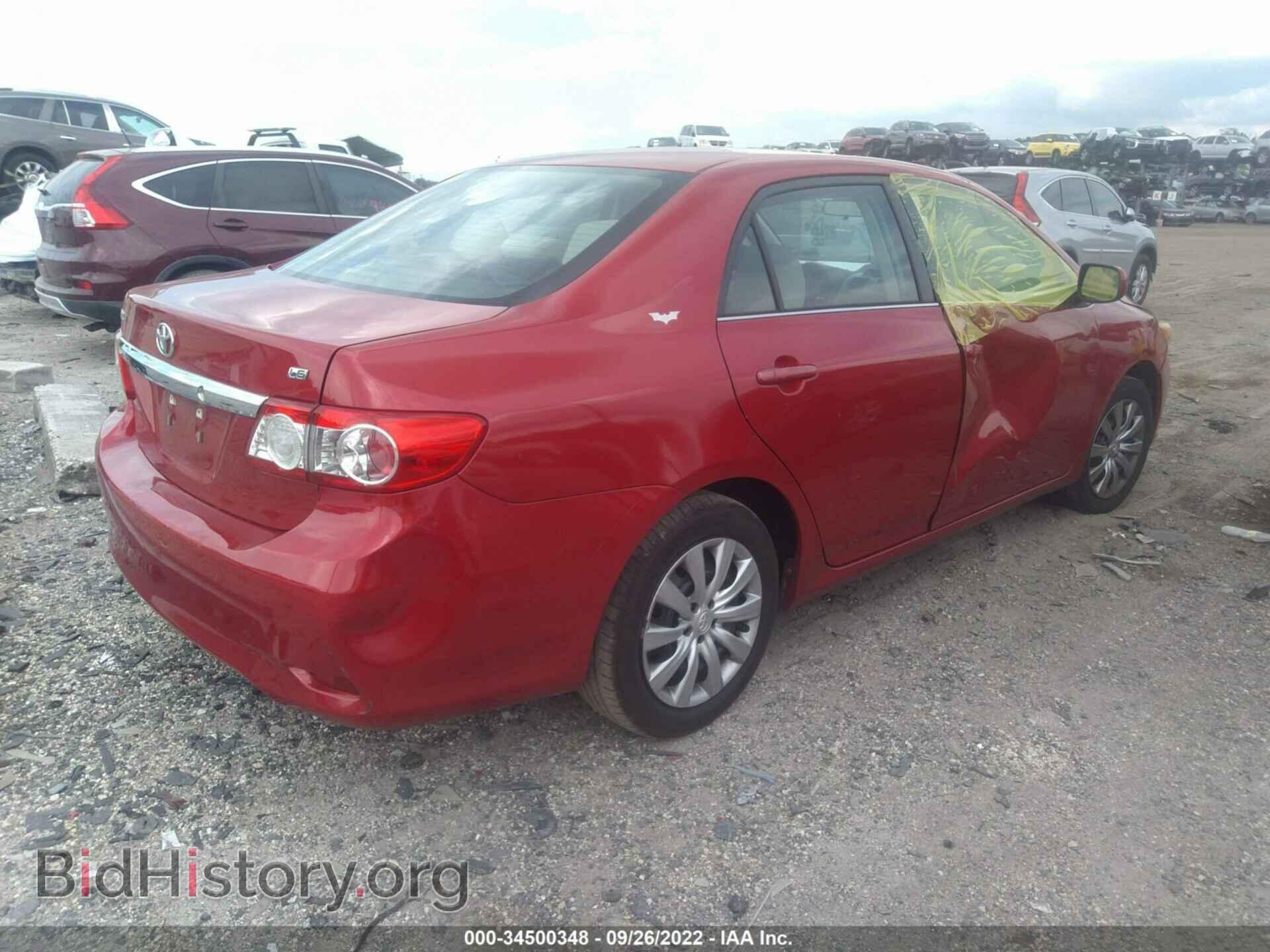 2013 TOYOTA COROLLA - VIN: 5YFBU4EEXDP219830 - Фото 4