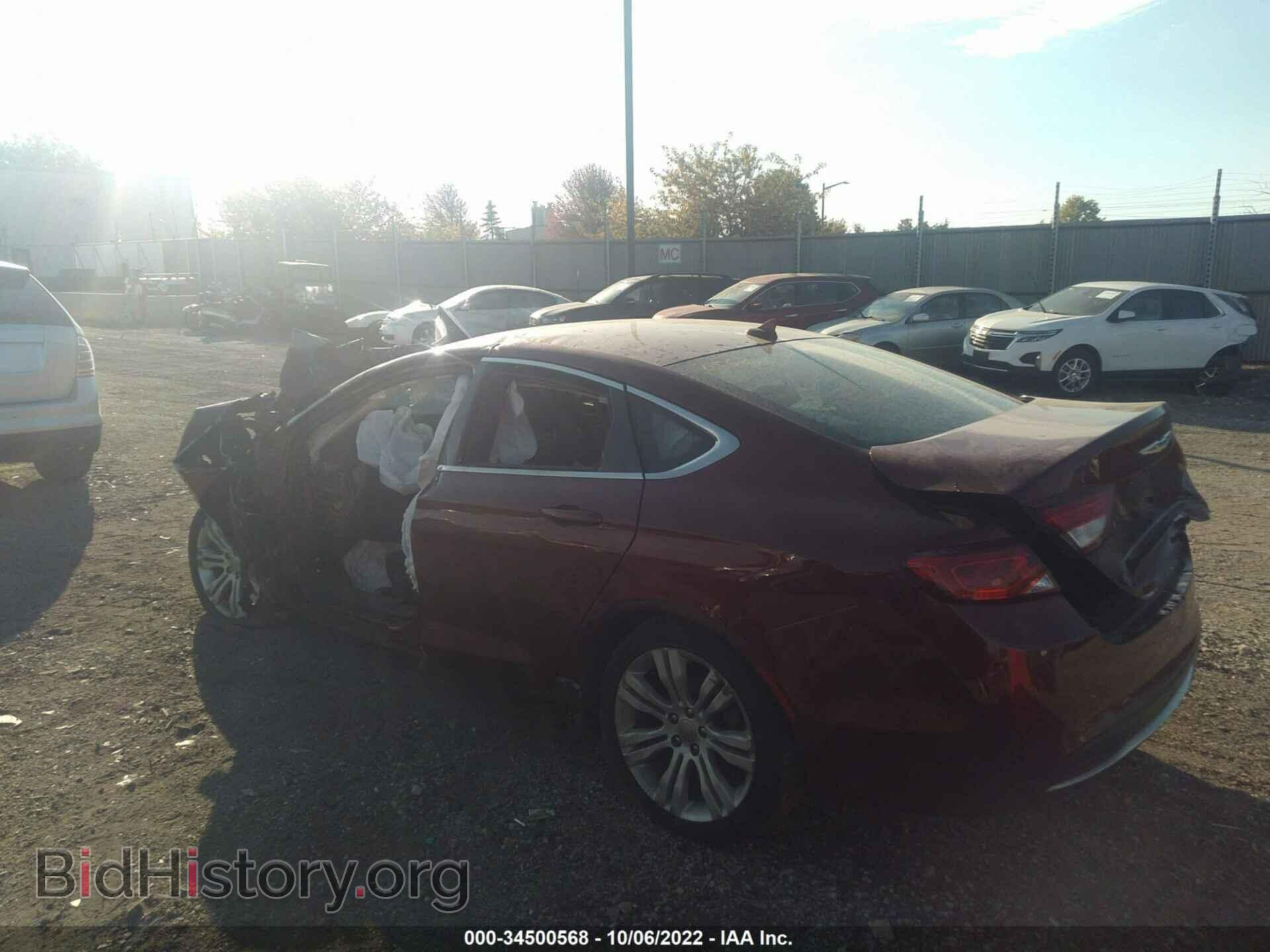 2015 CHRYSLER 200 - VIN: 1C3CCCAB9FN690028 - Фото 3