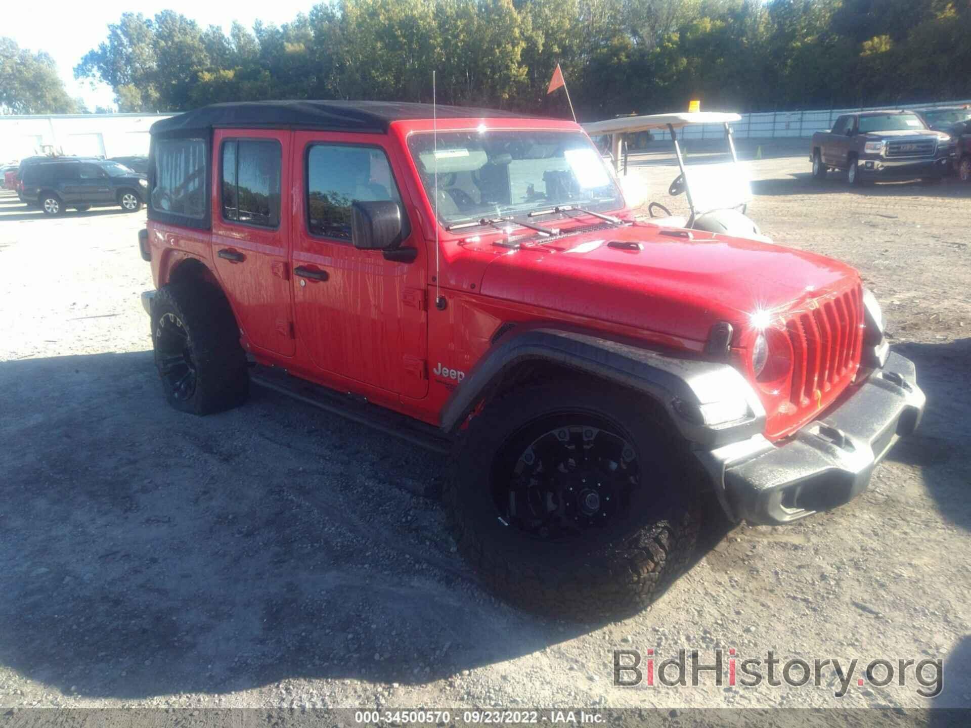 Photo 1C4HJXDG7JW316798 - JEEP WRANGLER UNLIMITED 2018