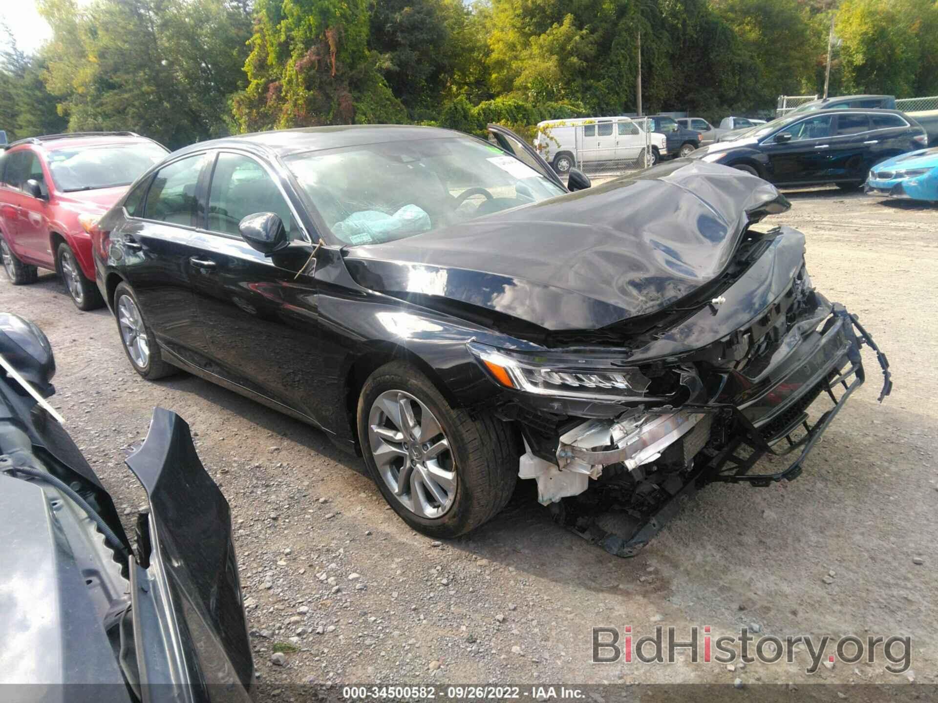 Photo 1HGCV1F18LA098344 - HONDA ACCORD SEDAN 2020