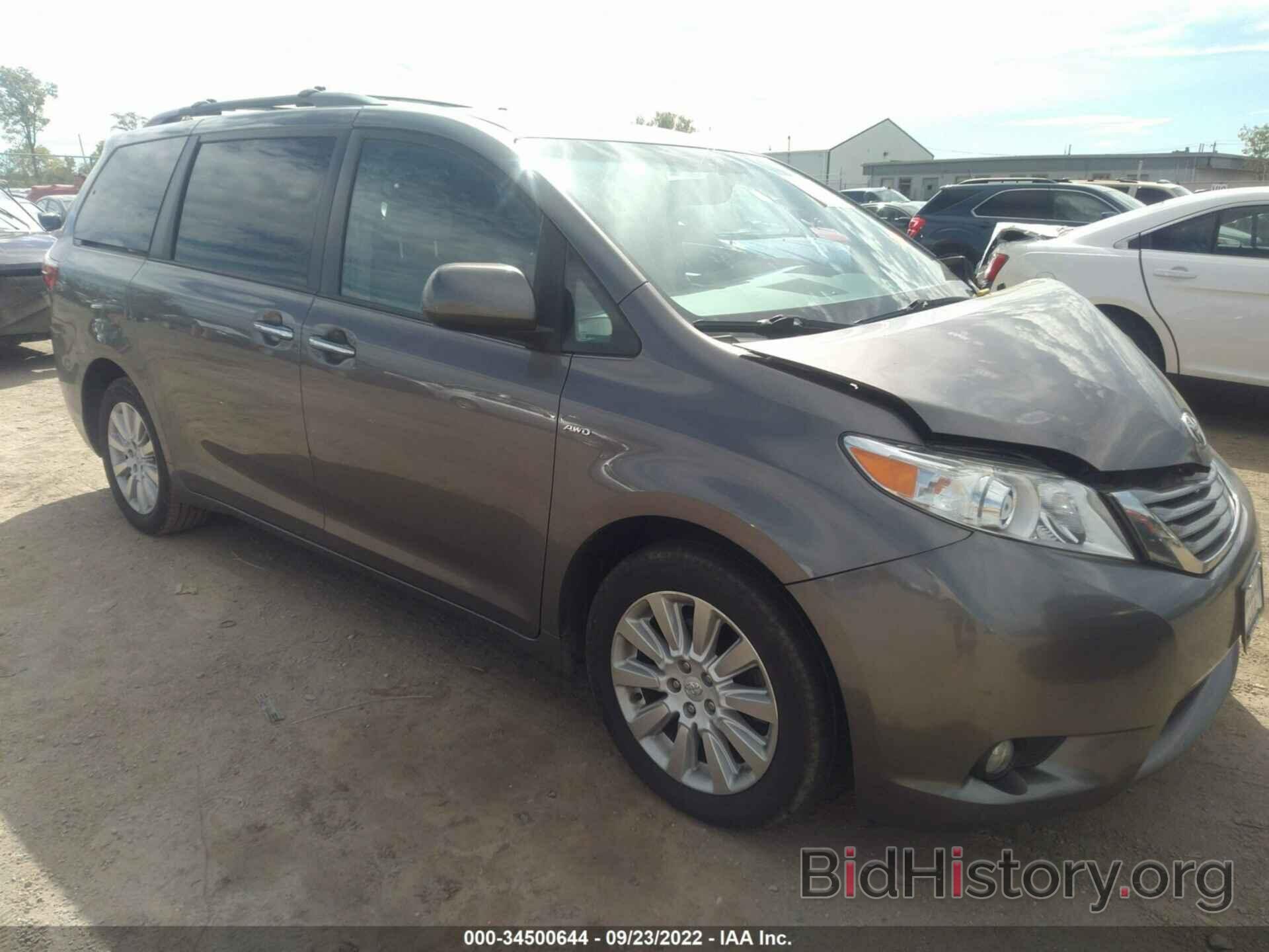 Photo 5TDDK3DC0GS141675 - TOYOTA SIENNA 2016