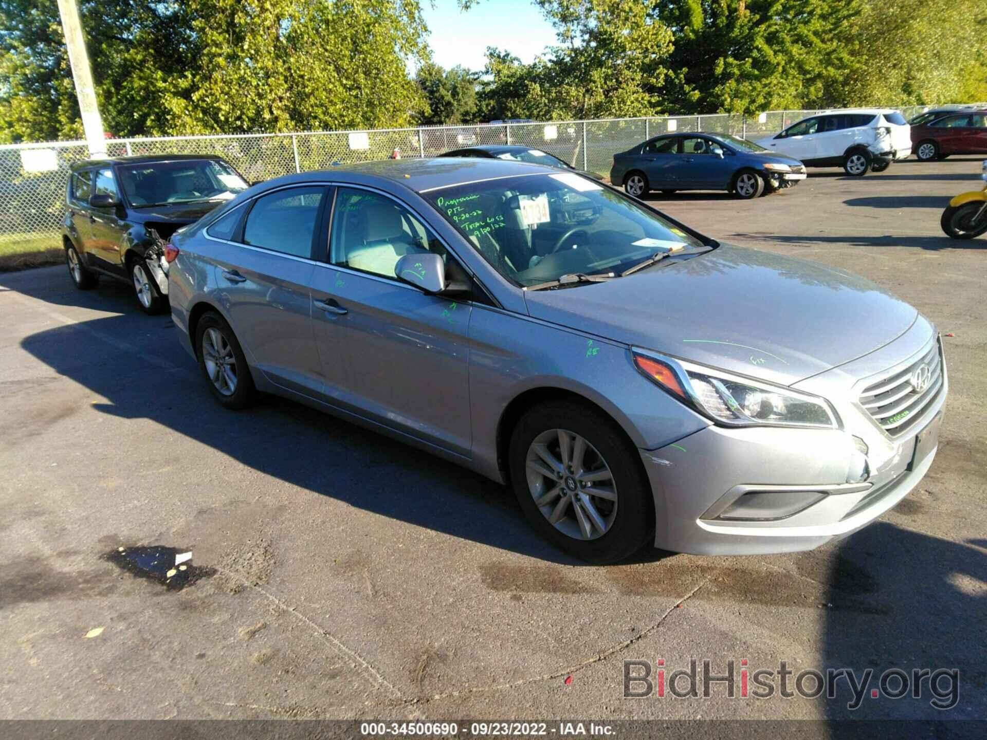 Фотография 5NPE24AF0GH334388 - HYUNDAI SONATA 2016