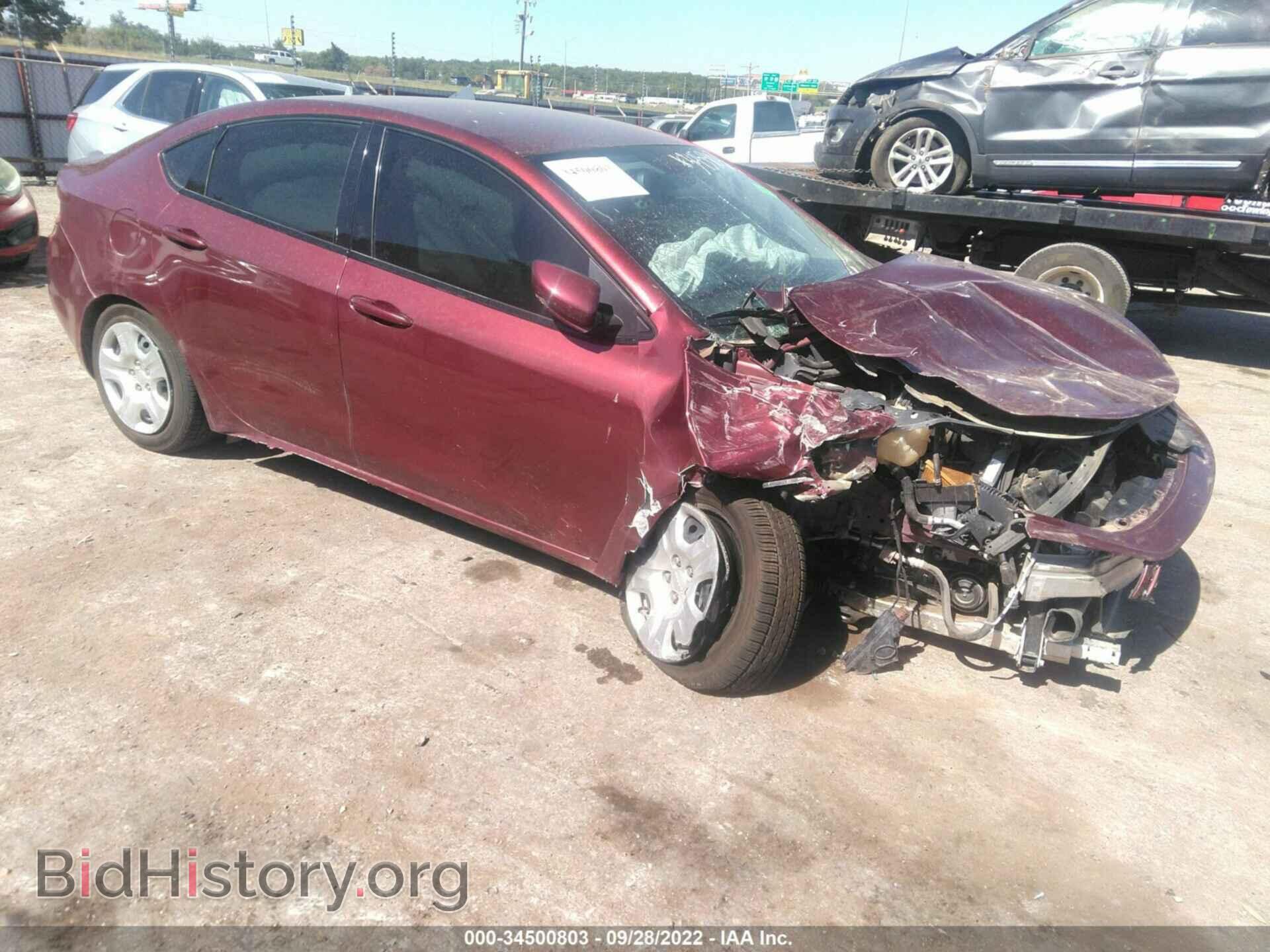 Photo 1C3CDFAA9FD345903 - DODGE DART 2015