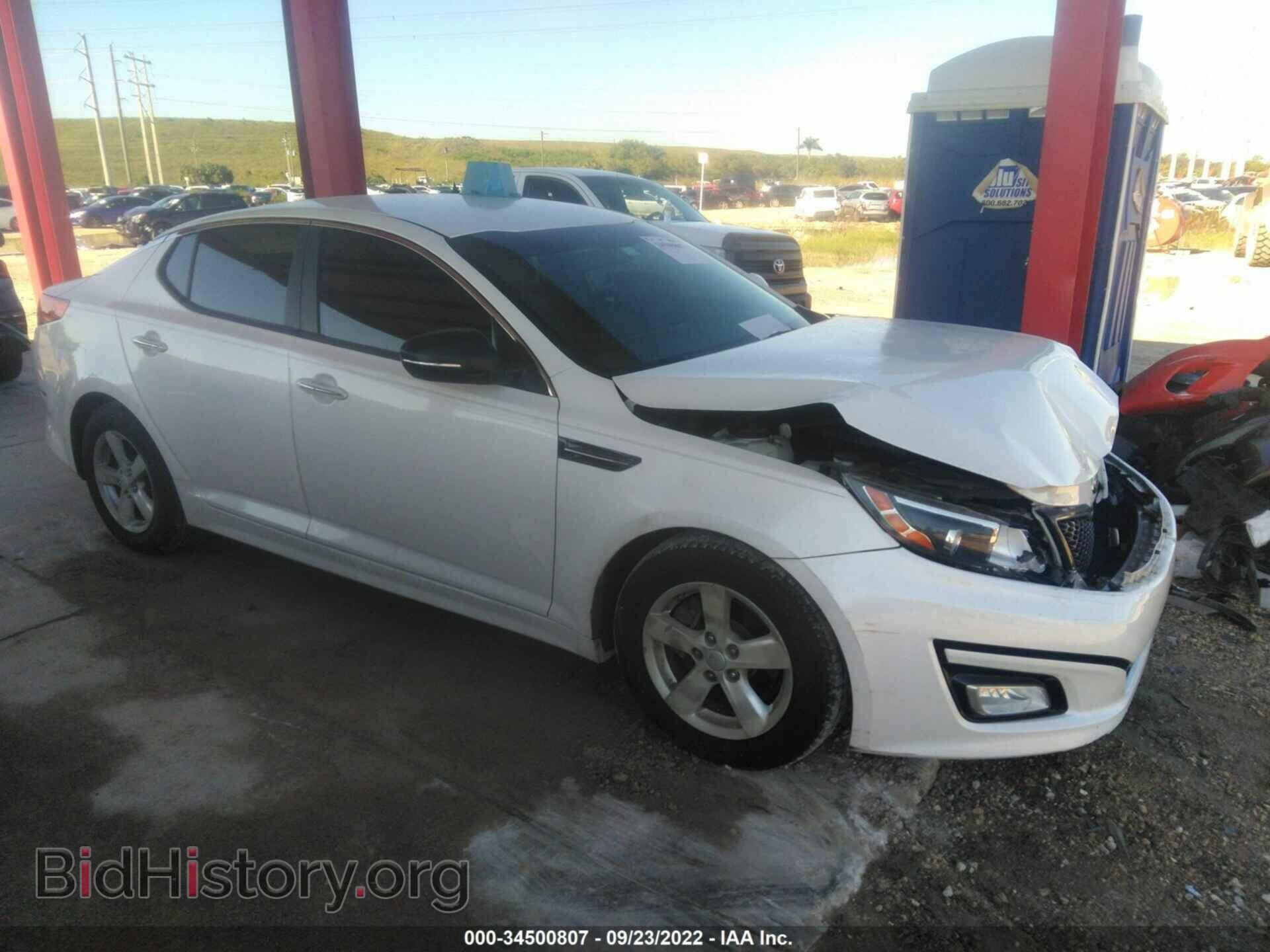 Photo KNAGM4A74F5626648 - KIA OPTIMA 2015